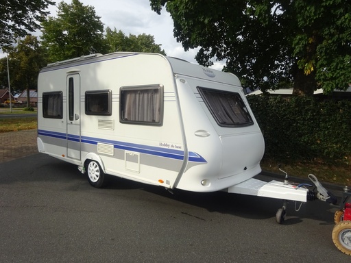 Hobby De luxe 450 UB Vast Bed en Rondzit+Mover