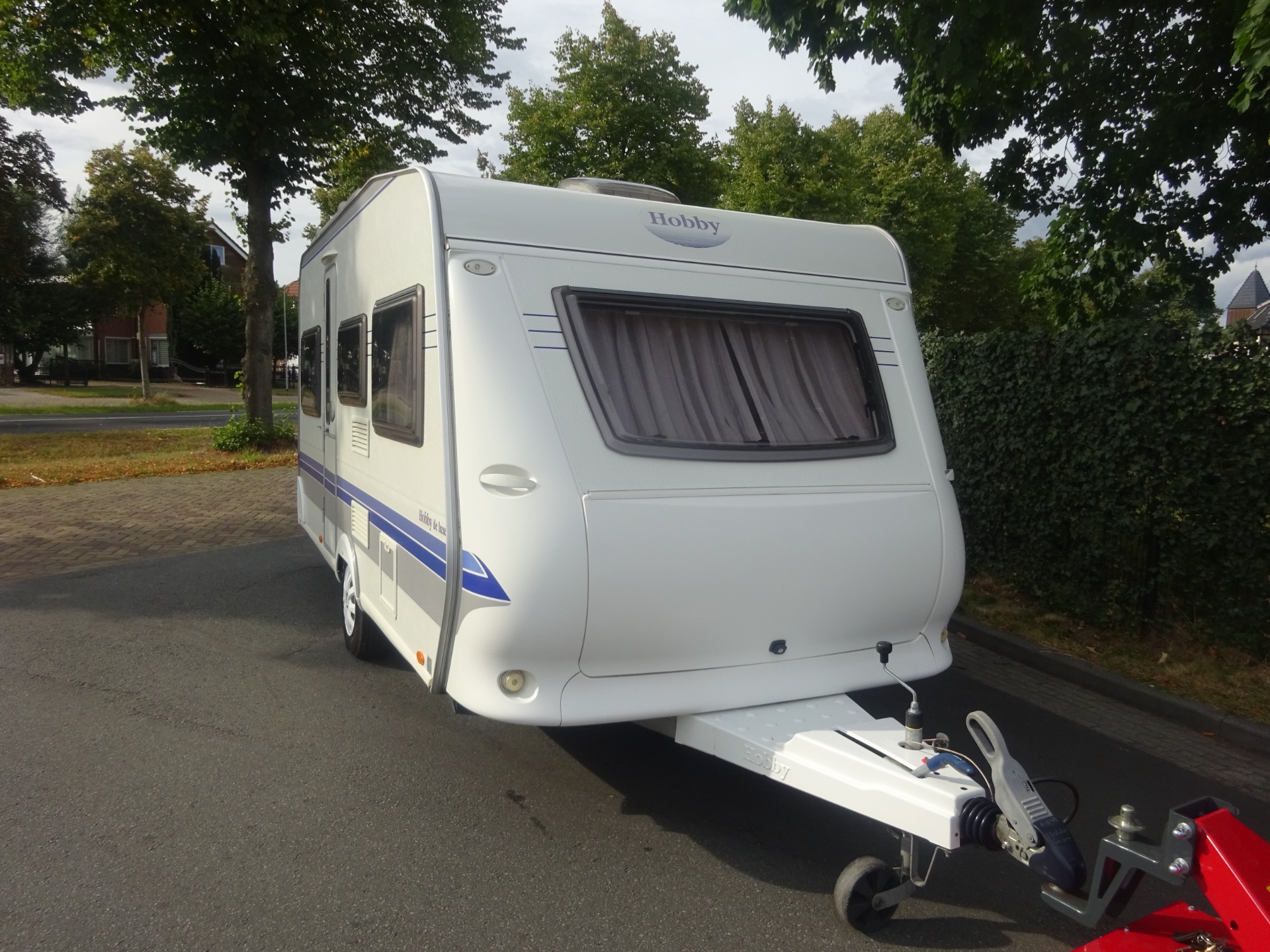 Hobby De luxe 450 UB Vast Bed en Rondzit+Mover