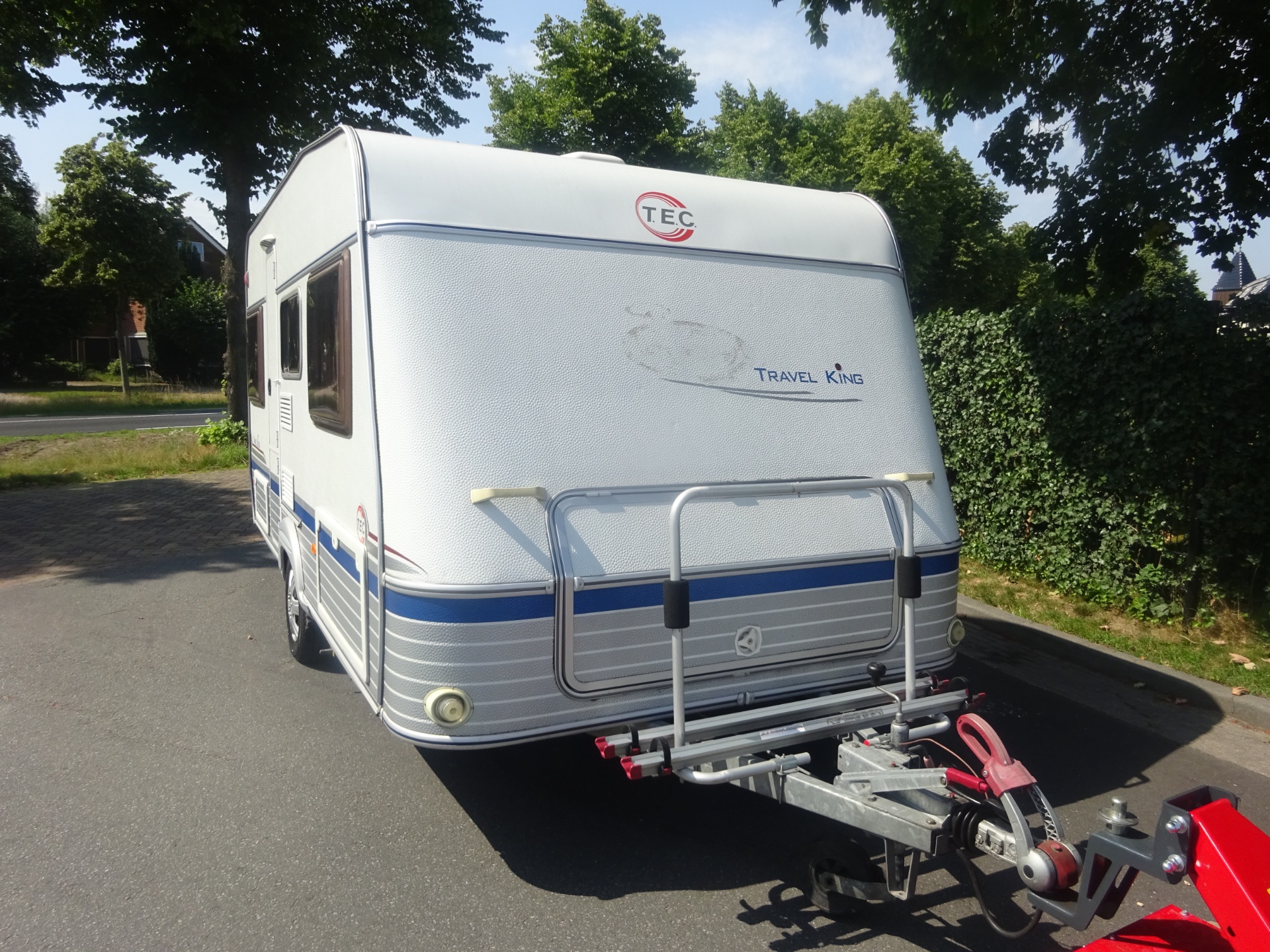 Tec Travelking 450 Met Vast Bed Mover en Airco