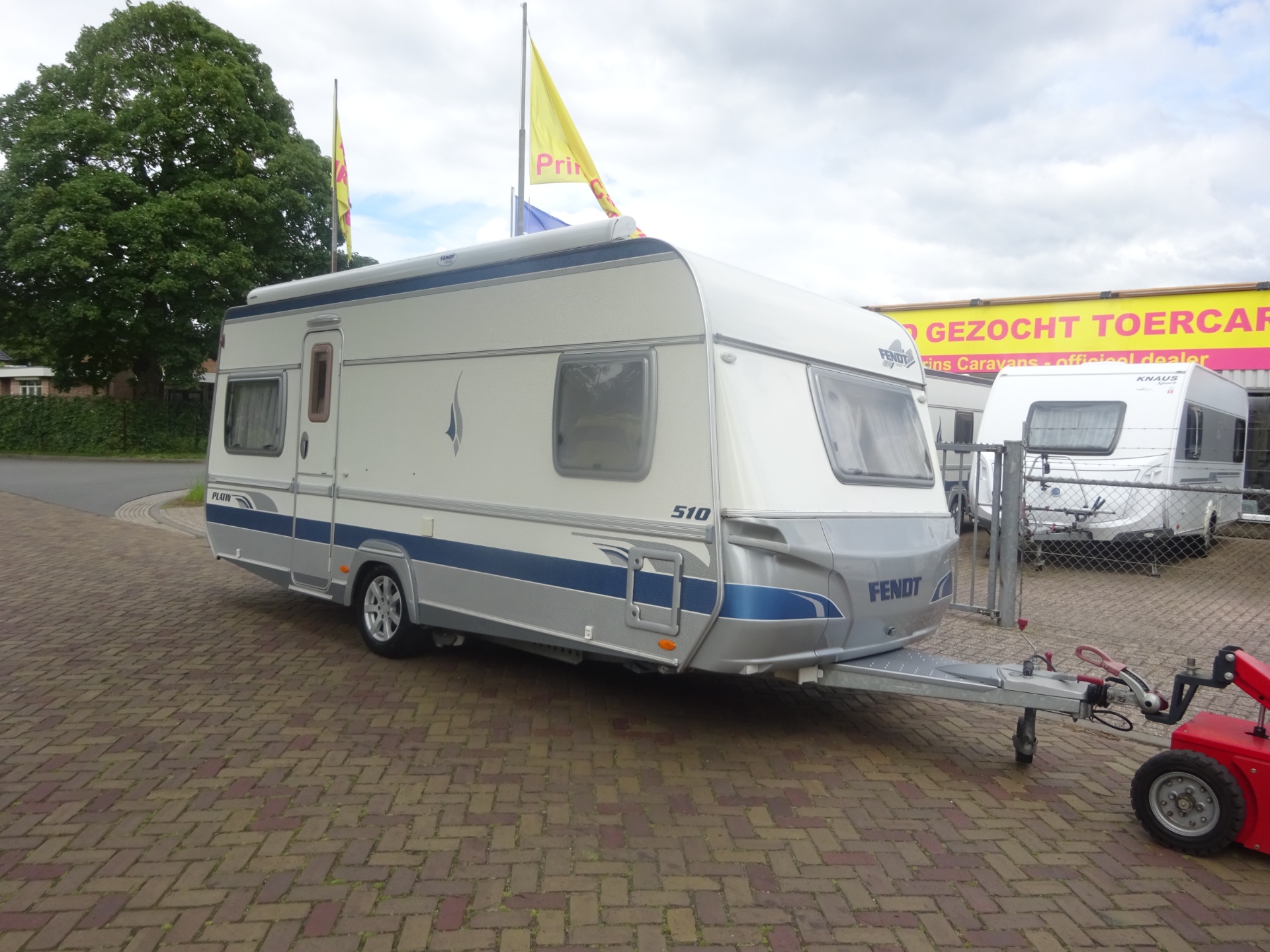 Fendt Platin 510 Met Vaste Luifel en Mover