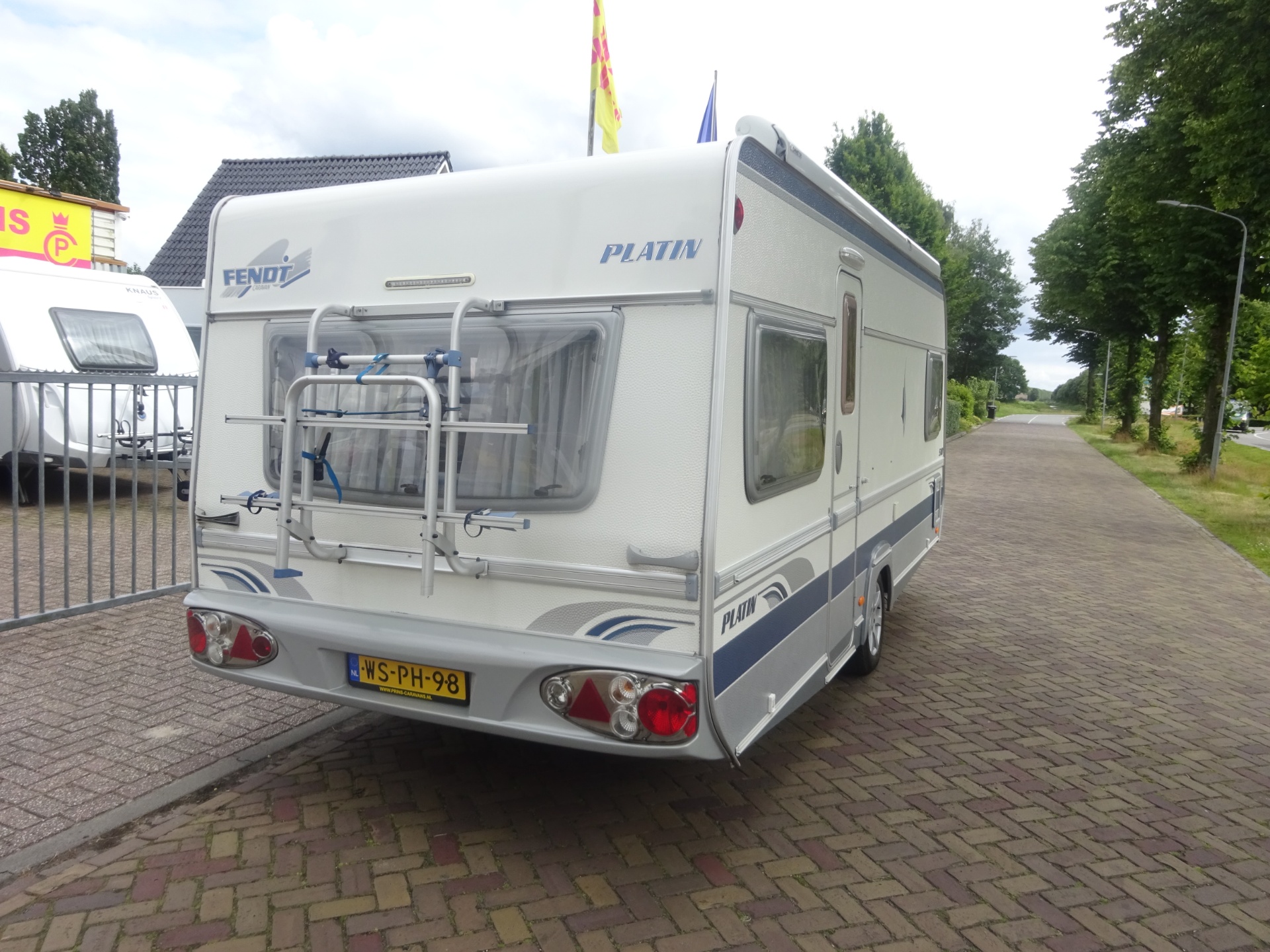 Fendt Platin 510 Met Vaste Luifel en Mover