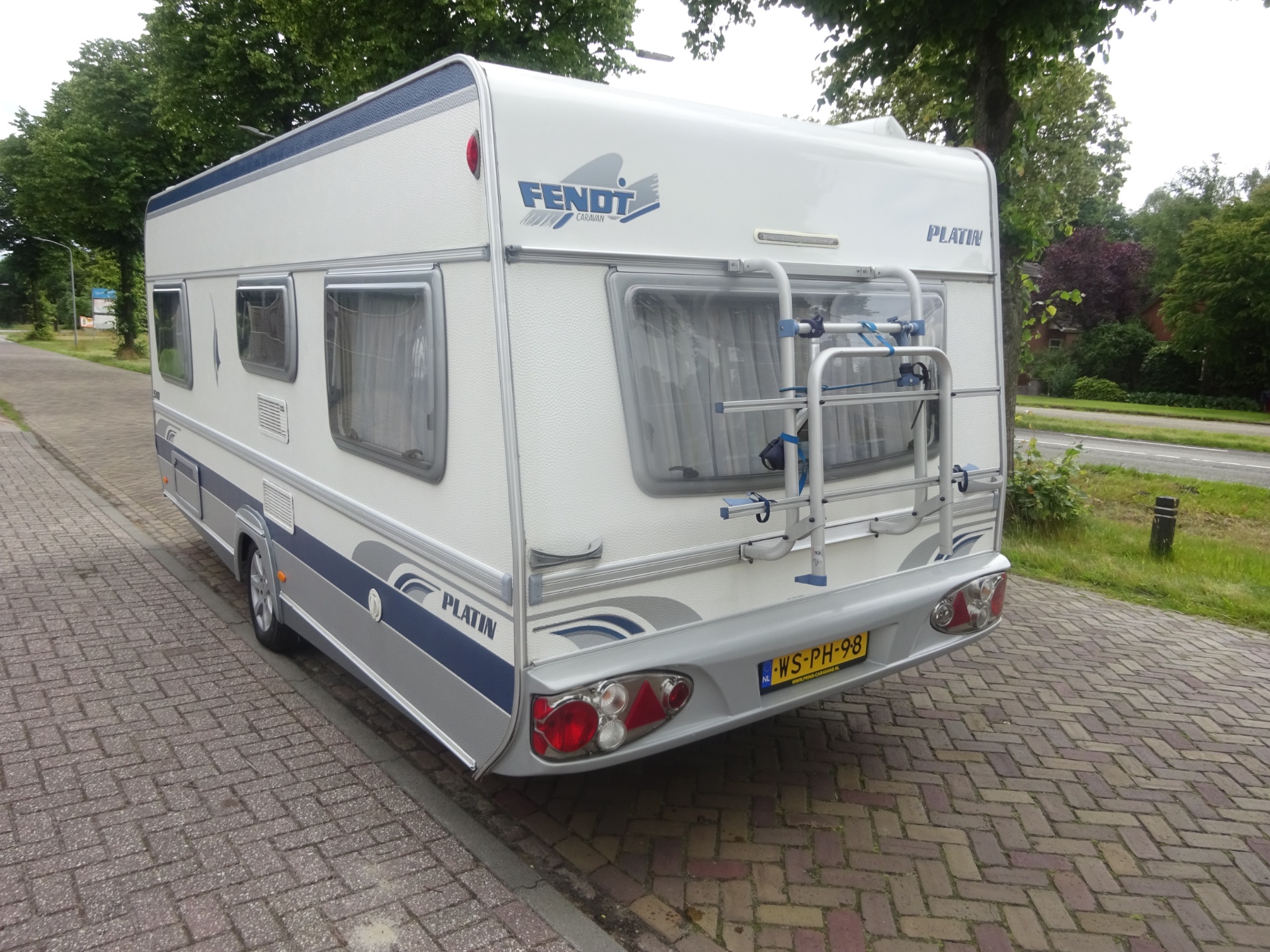 Fendt Platin 510 Met Vaste Luifel en Mover