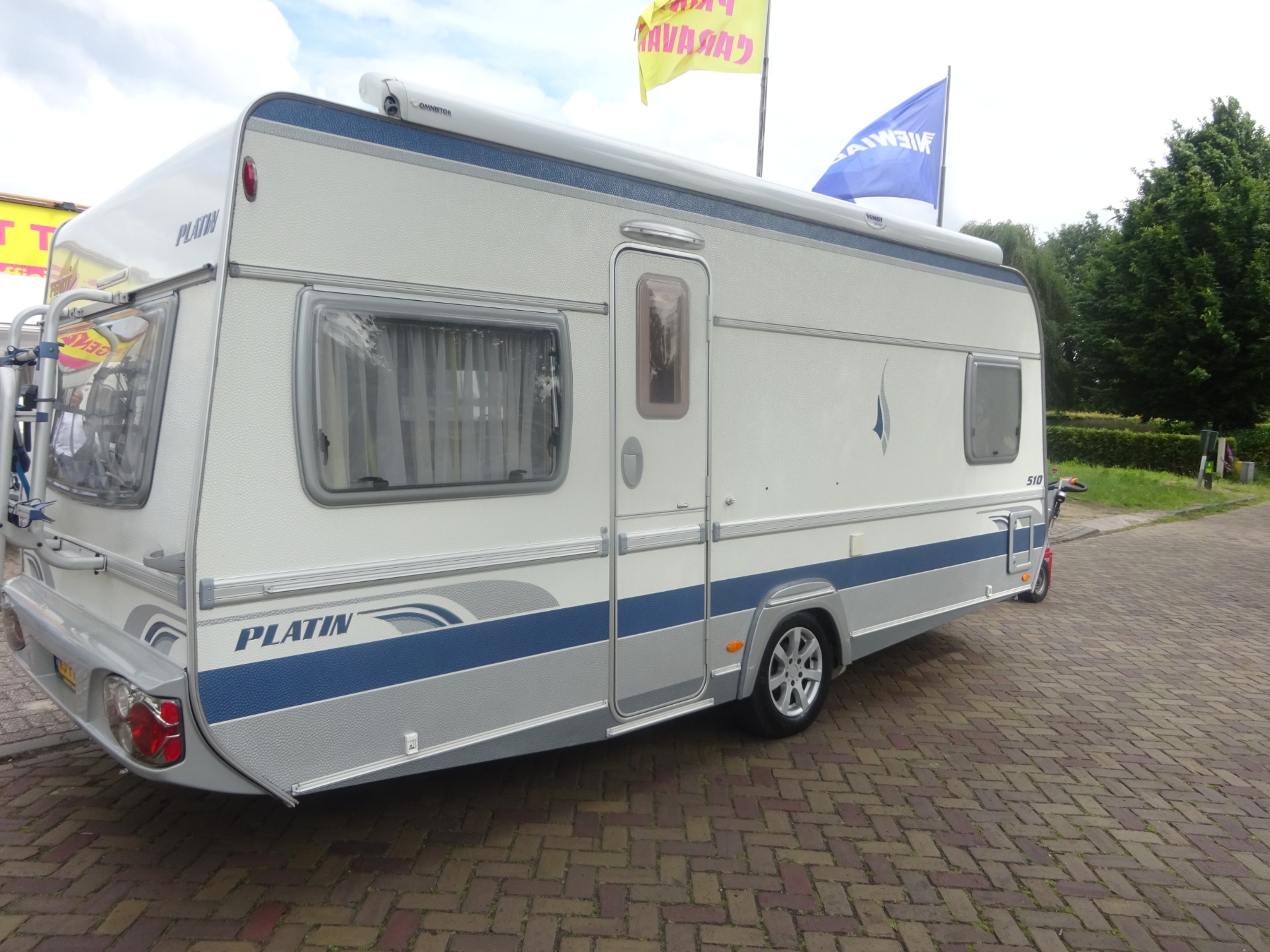 Fendt Platin 510 Met Vaste Luifel en Mover