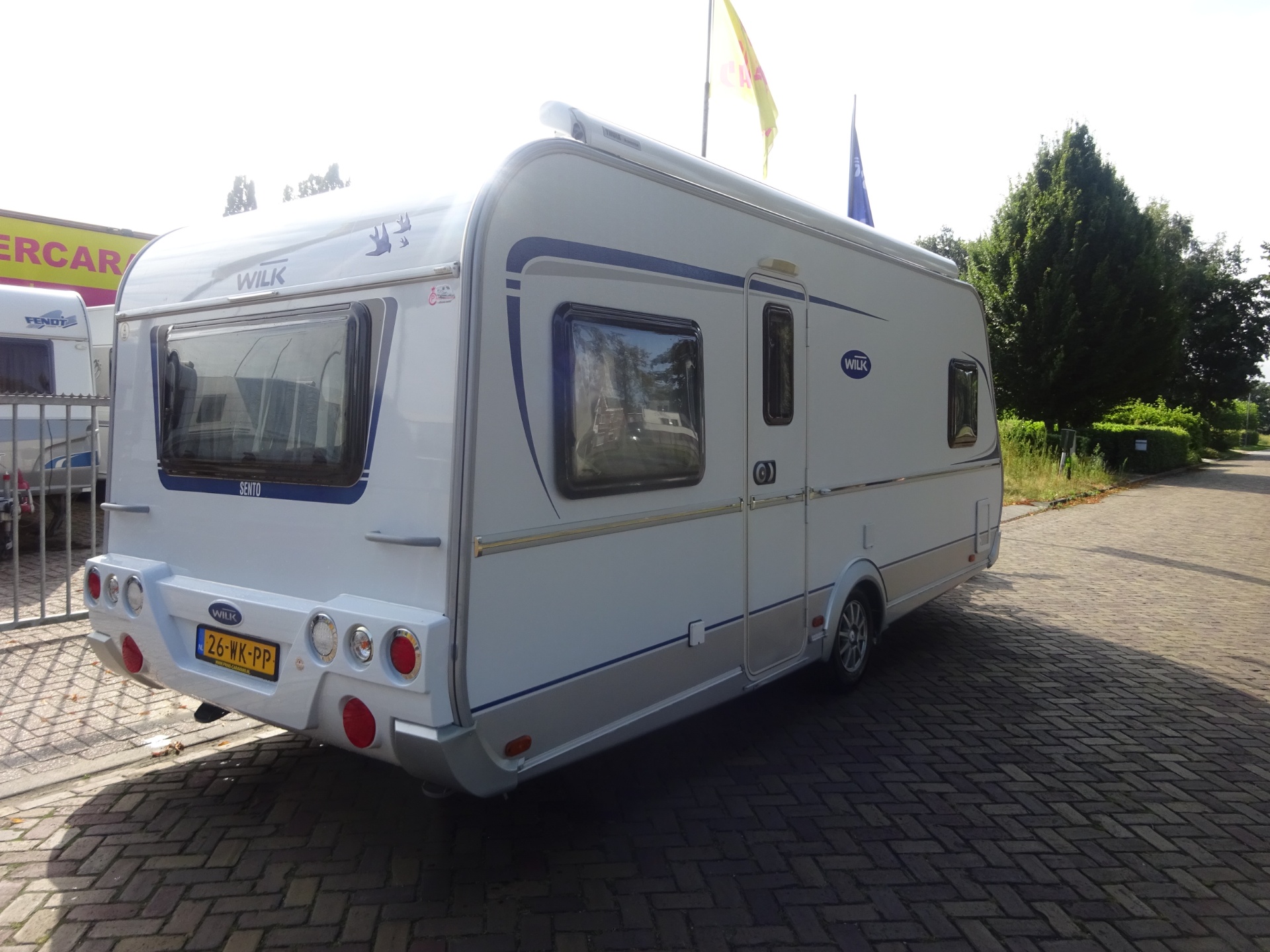 Wilk Sento 490 HTD+Mover+Luifel