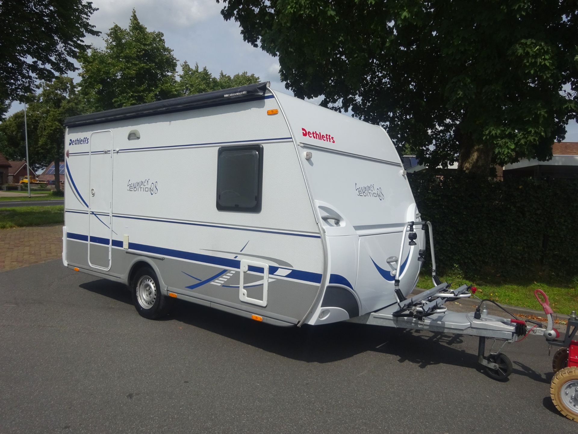 Dethleffs Summer-Edition 390 Frans Bed+Zitje+Mover