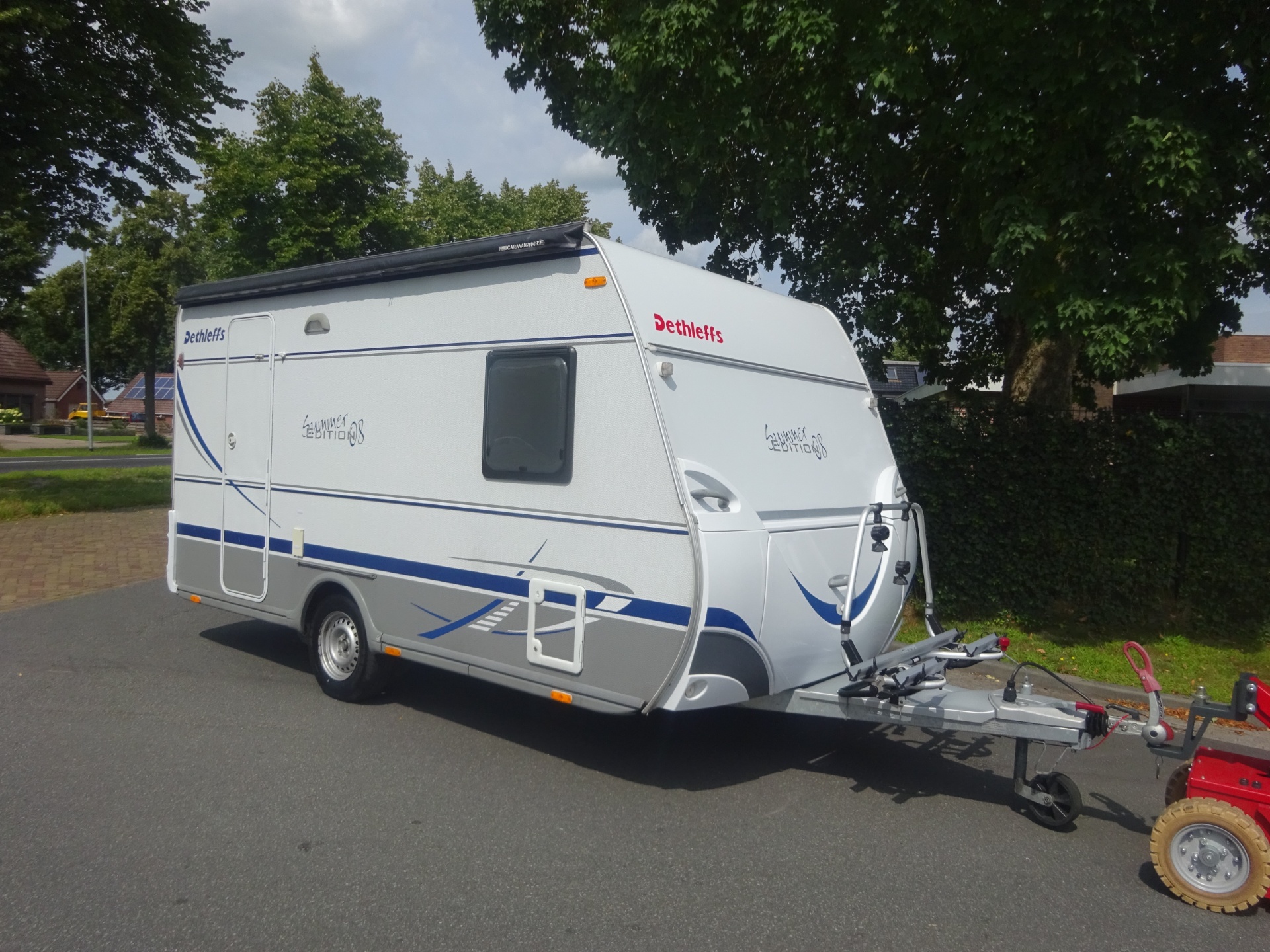 Dethleffs Summer-Edition 390 Frans Bed+Zitje+Mover