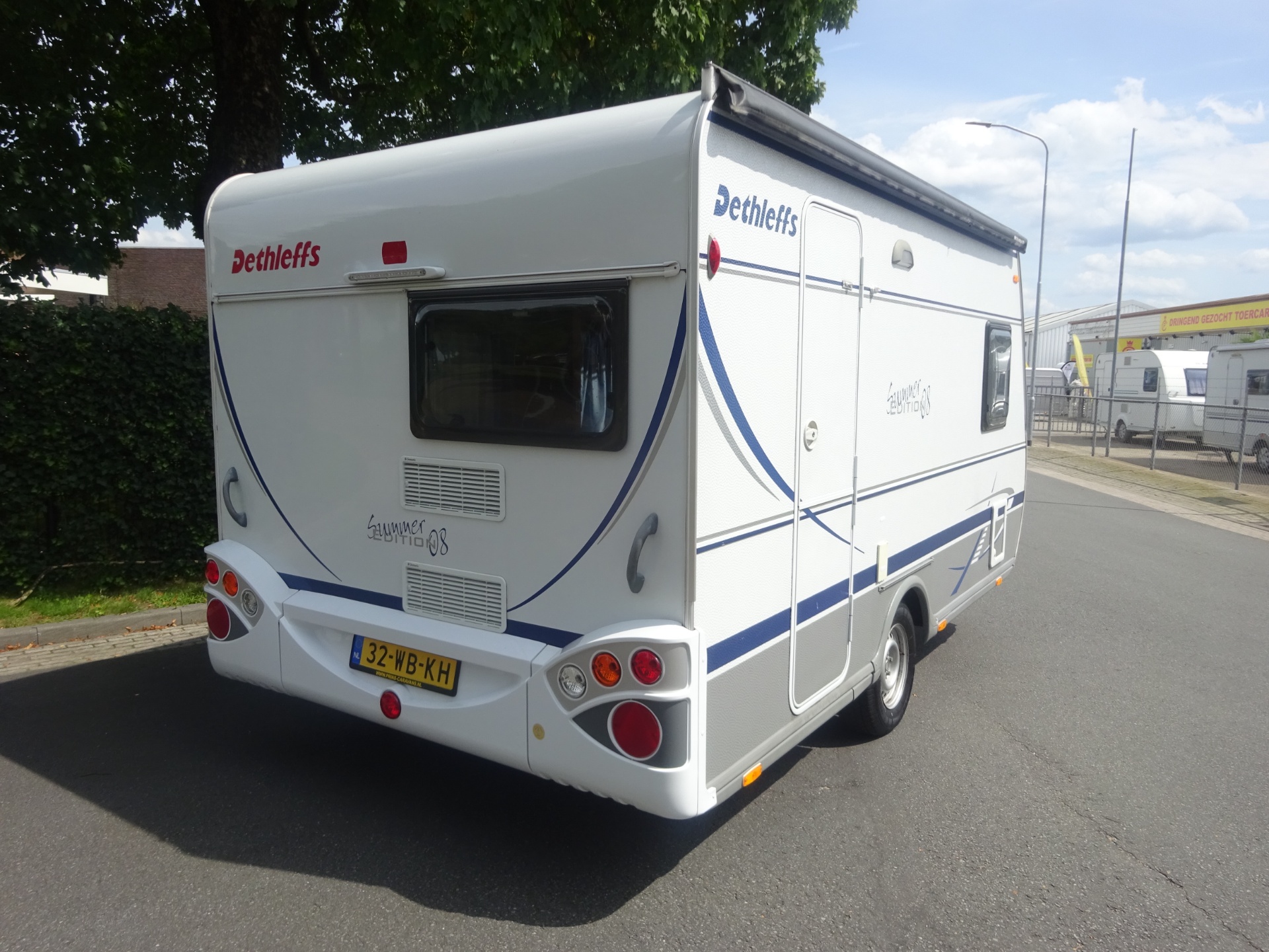 Dethleffs Summer-Edition 390 Frans Bed+Zitje+Mover