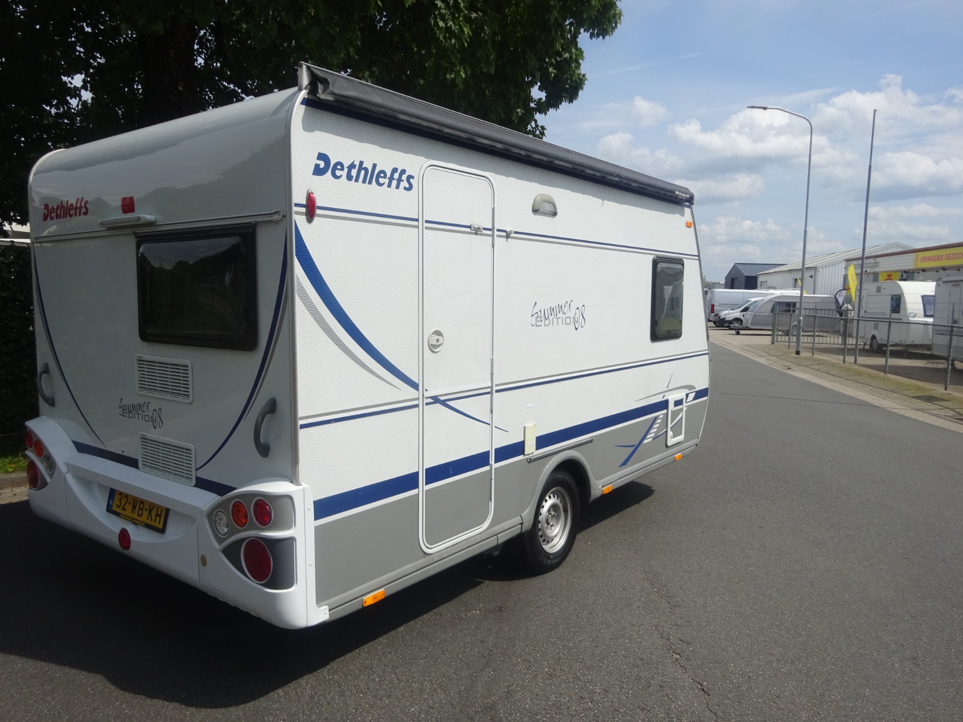 Dethleffs Summer-Edition 390 Frans Bed+Zitje+Mover