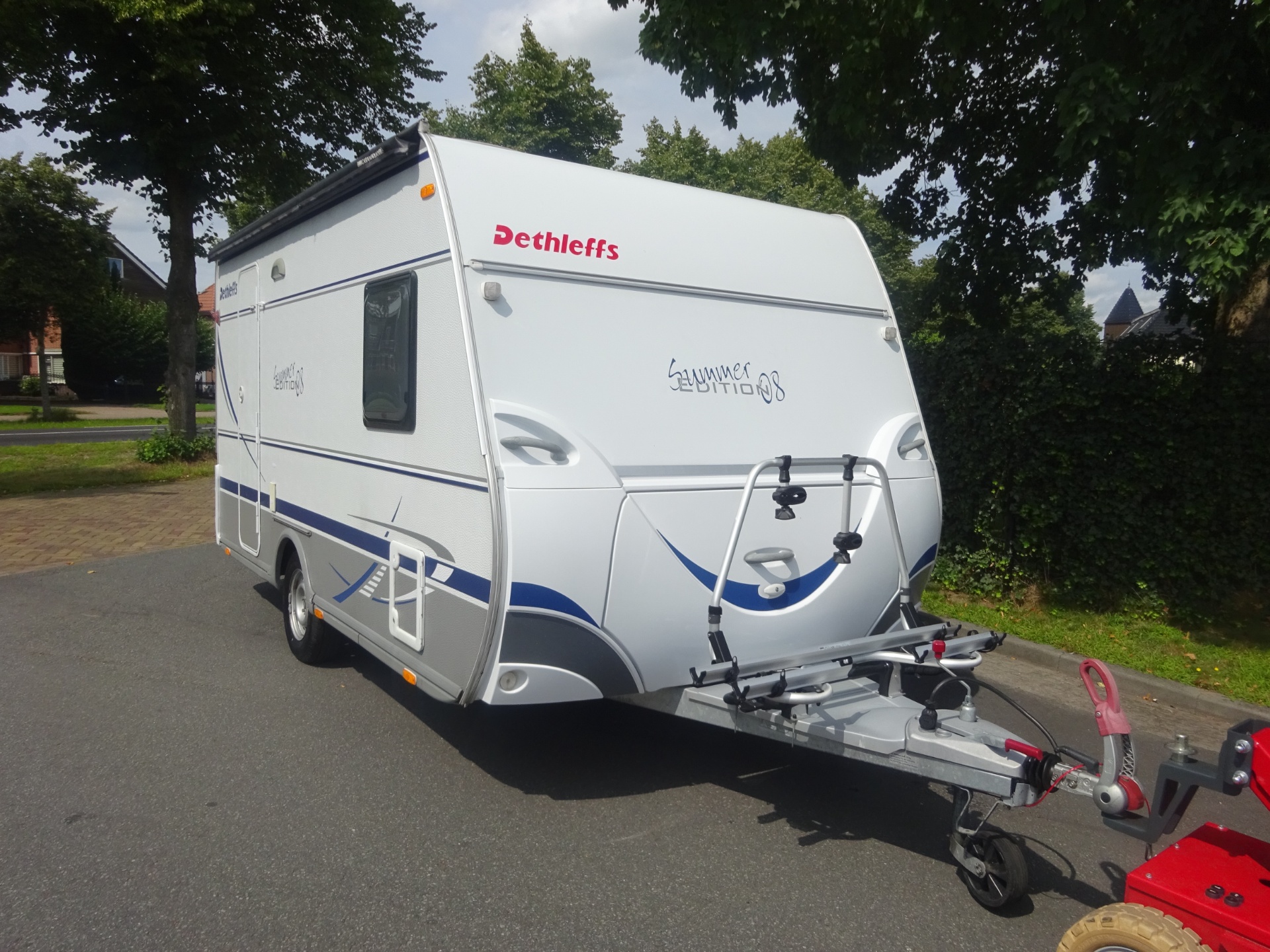 Dethleffs Summer-Edition 390 Frans Bed+Zitje+Mover