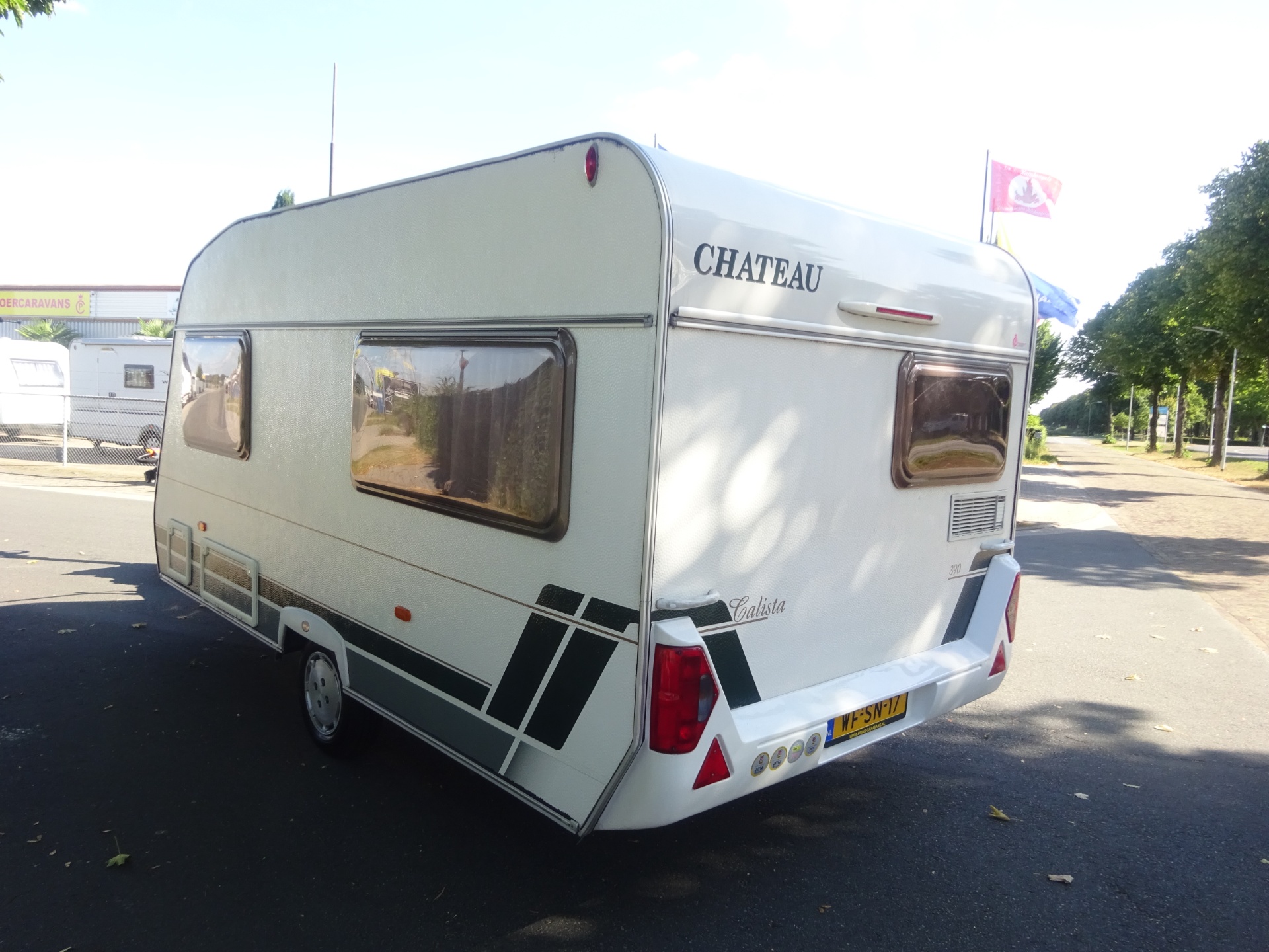 Chateau Calista  390 Frans Bed en Treinzit #TOPPER#