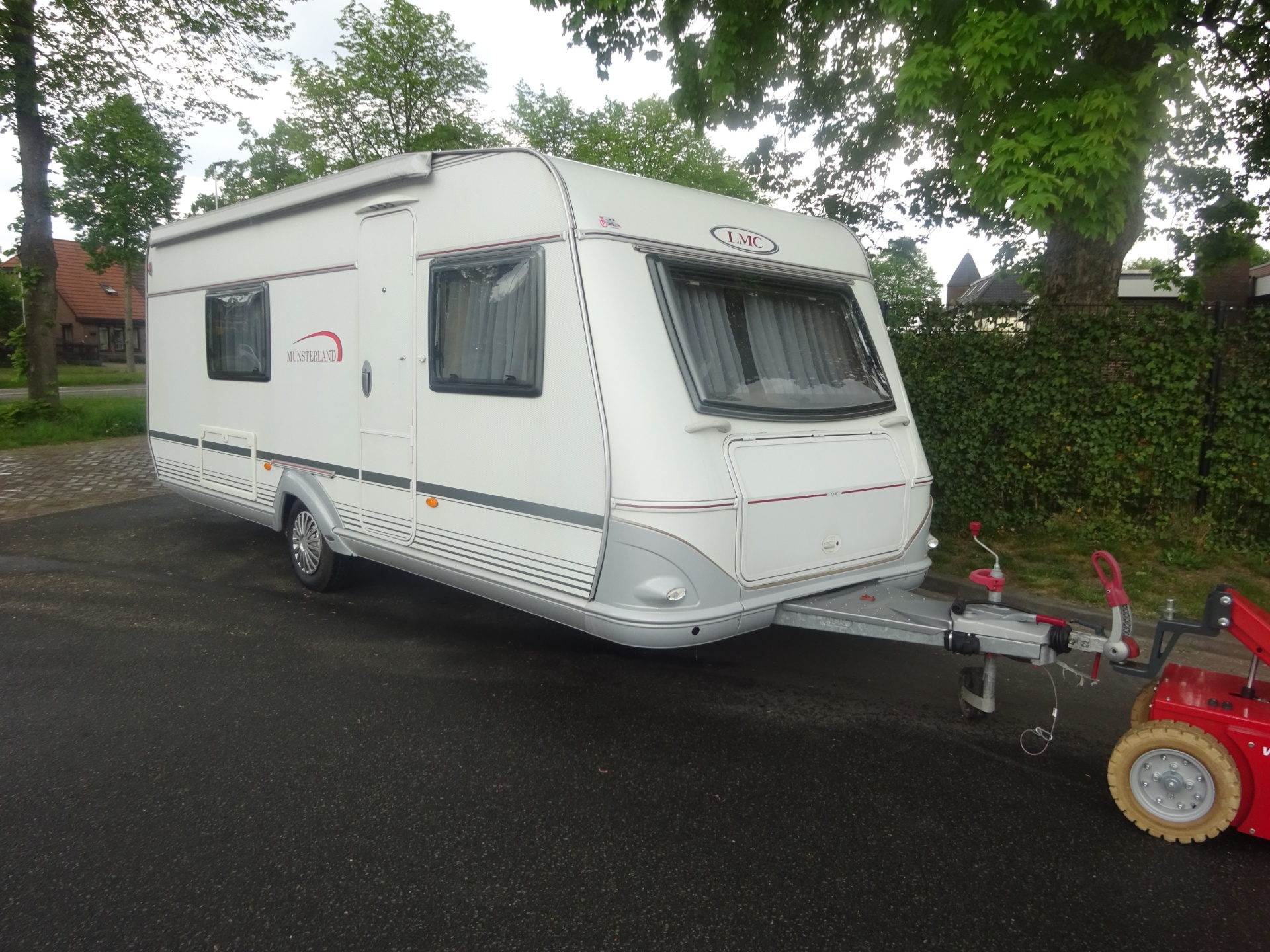 Lmc Munsterland 520 HTE Enkele Bedden+Mover+Luifel