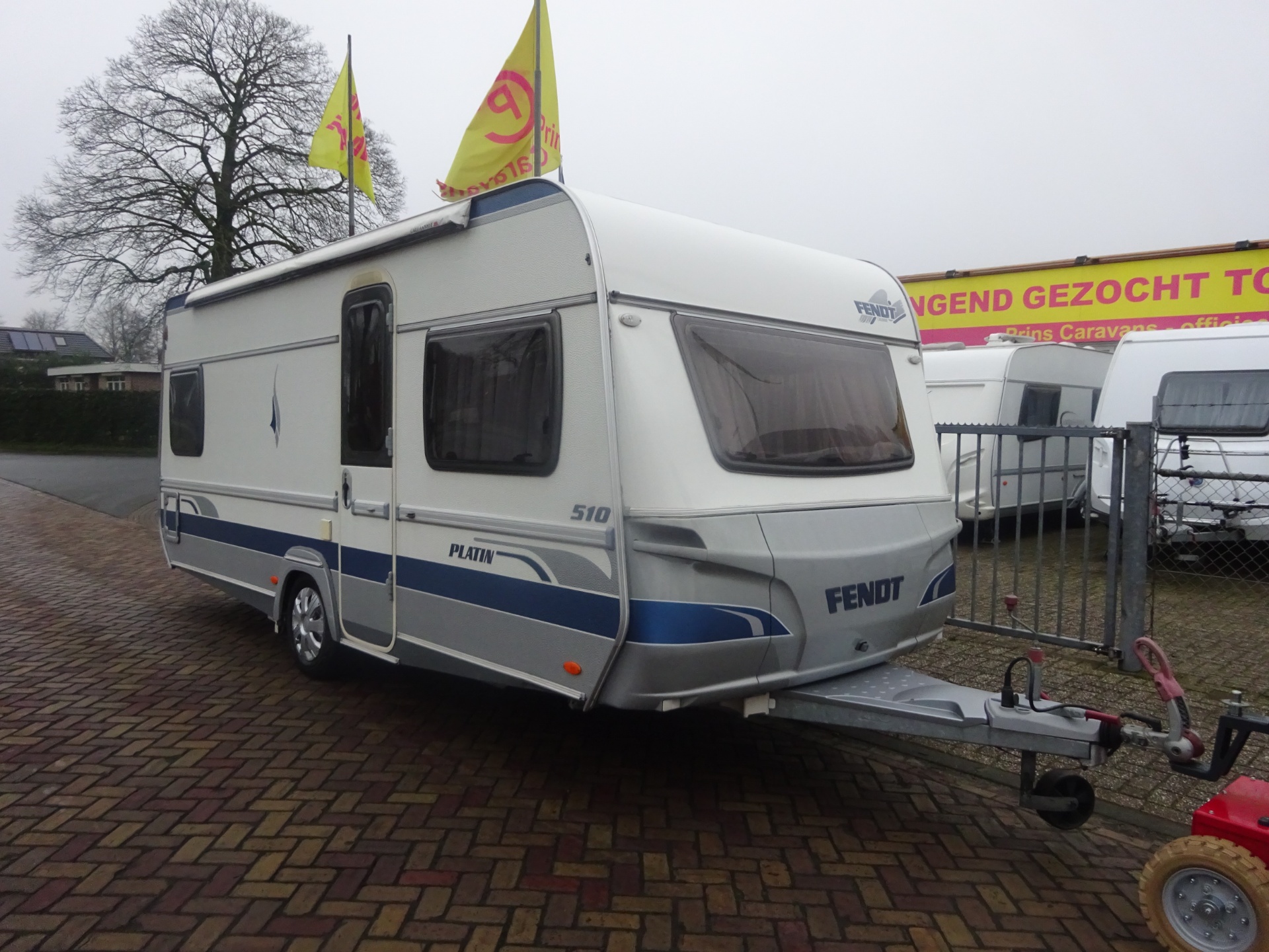 Fendt Platin 510 Frans Bed+Rondzit+Mover