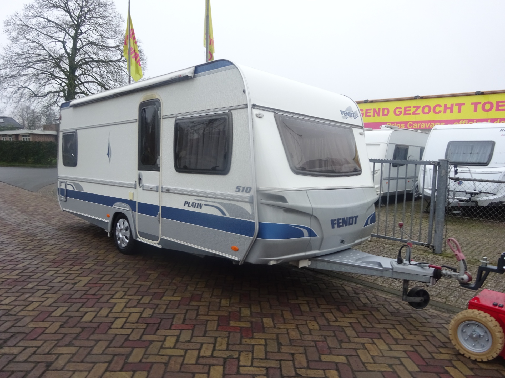 Fendt Platin 510 Frans Bed+Rondzit+Mover