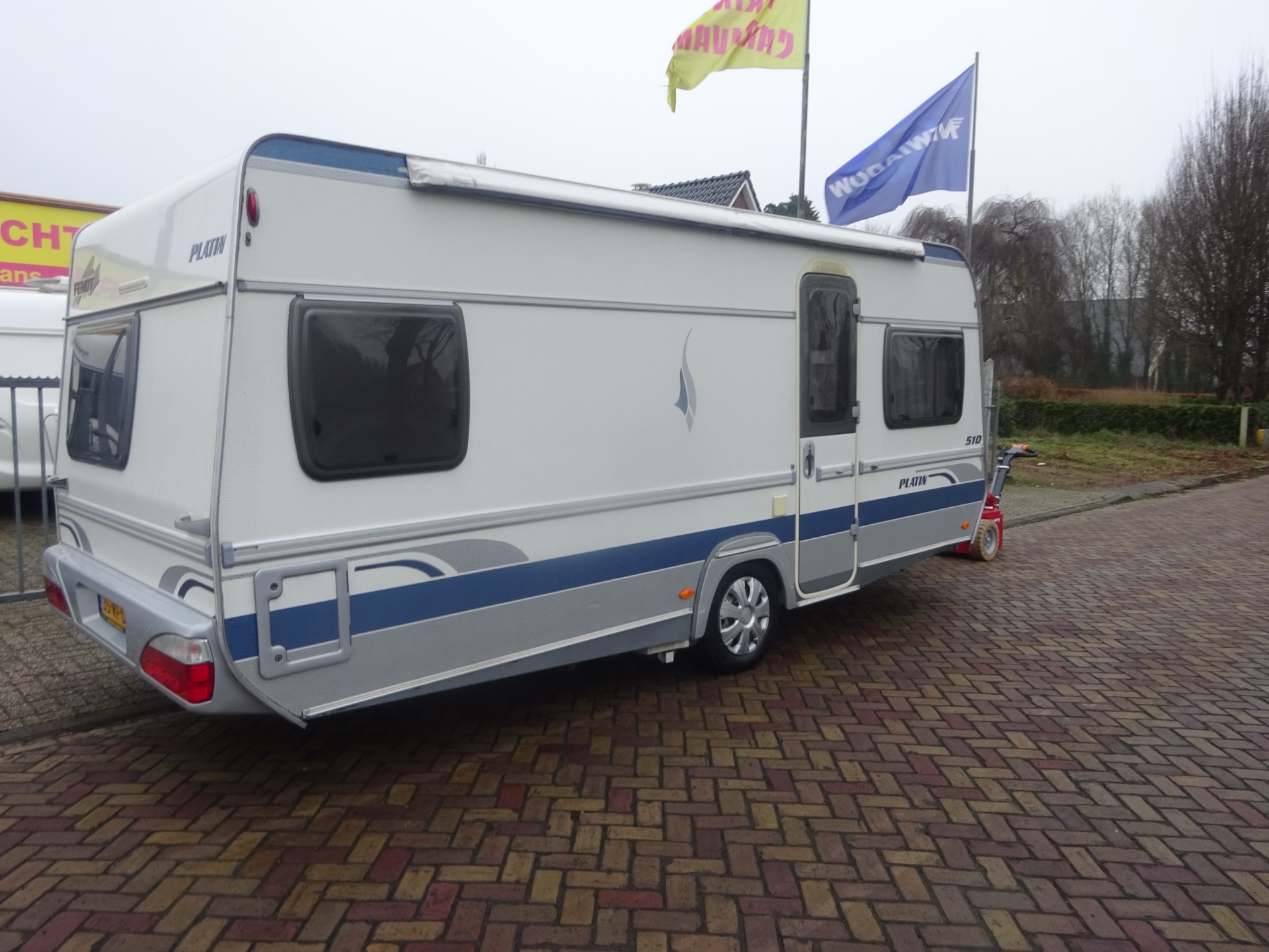 Fendt Platin 510 Frans Bed+Rondzit+Mover