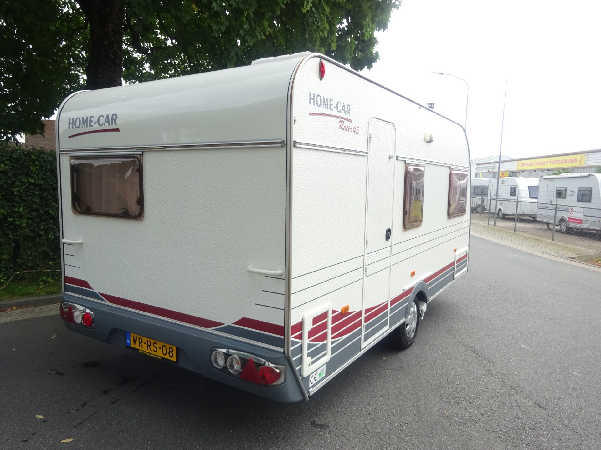 Home-car Racer 450 Ruime Caravan Met Nieuwe Mover