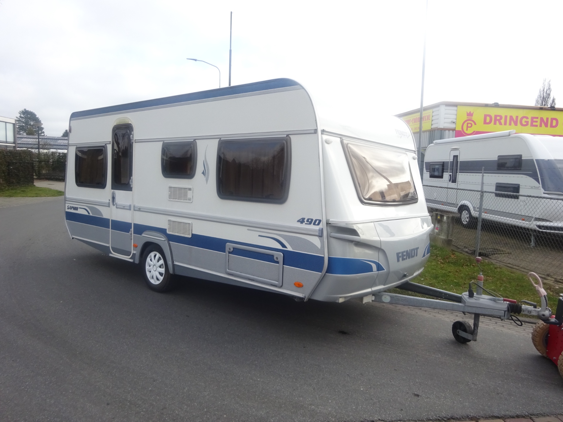 Fendt Saphir 490 Dwars Bed + Rondzit