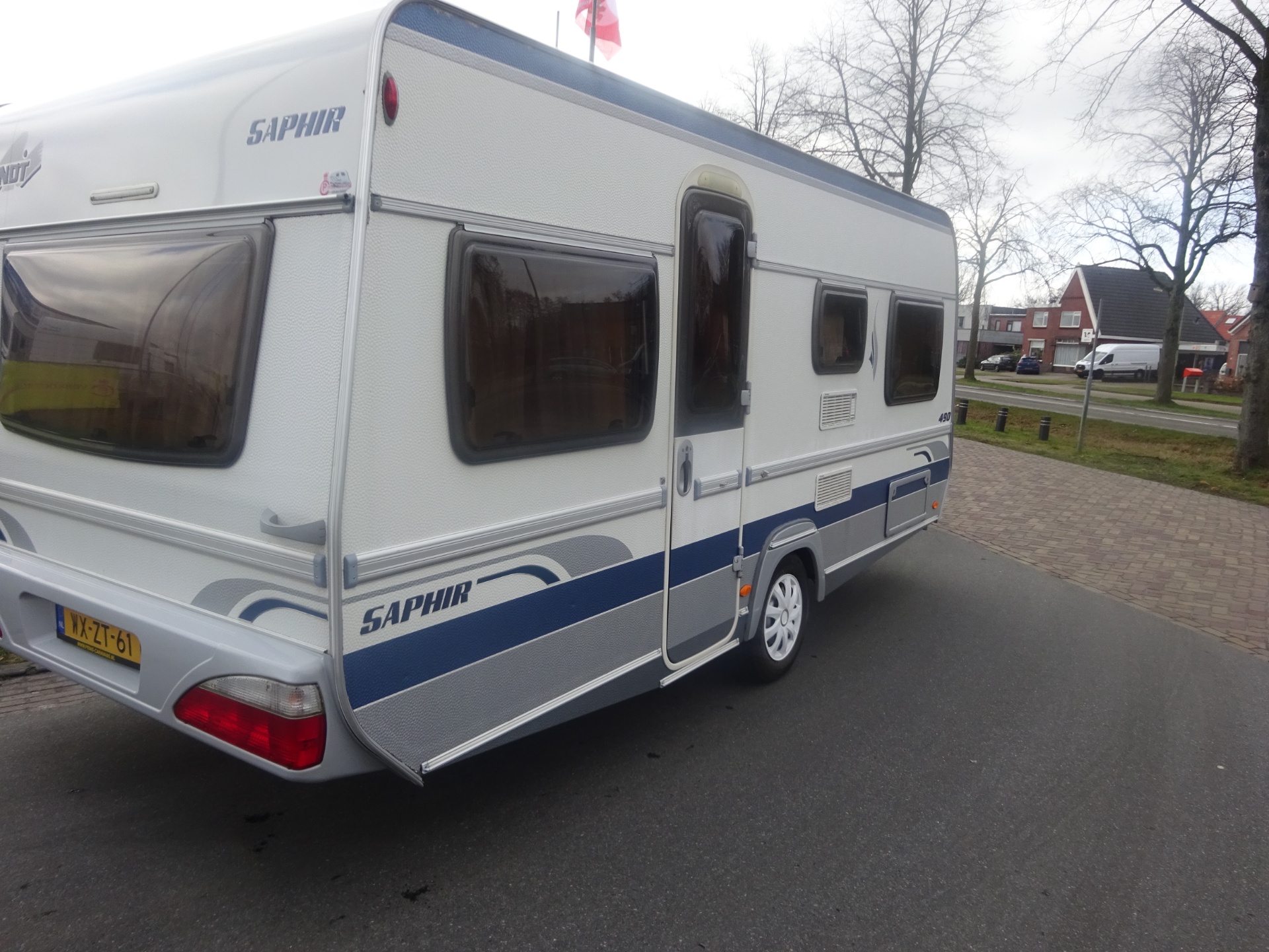 Fendt Saphir 490 Dwars Bed + Rondzit