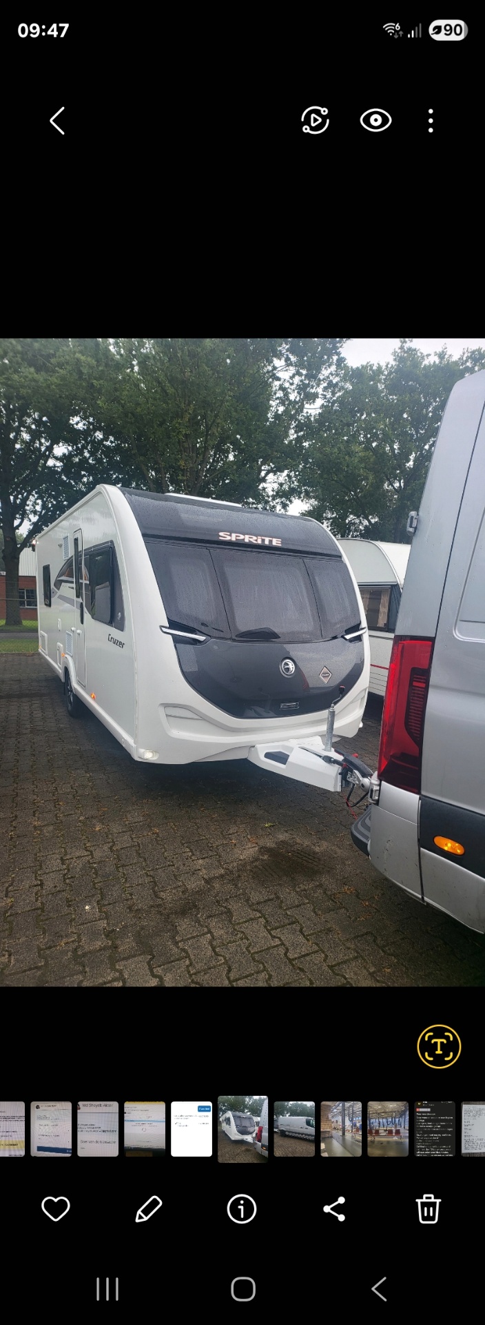 Sprite Cruzer 540 QueensBed GERESERVEERD