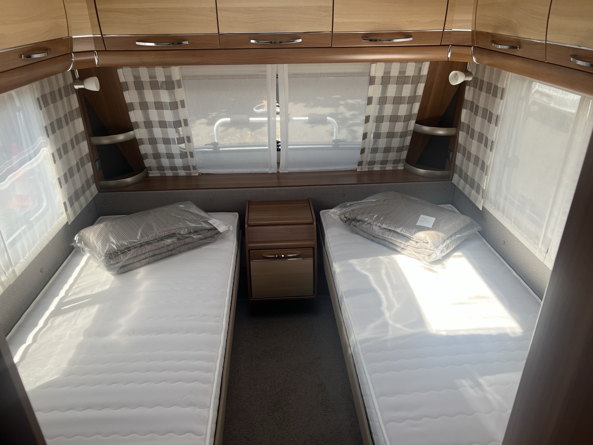 Fendt Opal 540 TG - enkele bedden - mover- luifel - fietsdrager