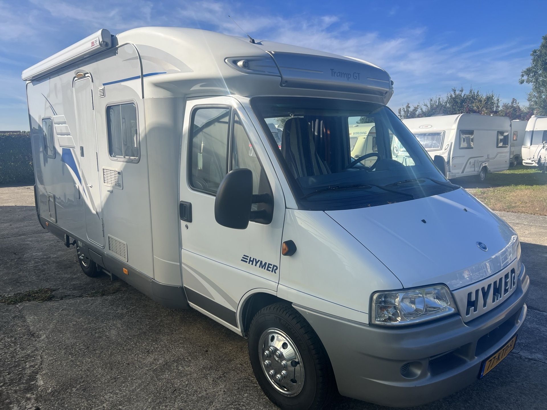 Hymer T 575 GT vast bed - motor airco - 2.8 motor - 128 pk