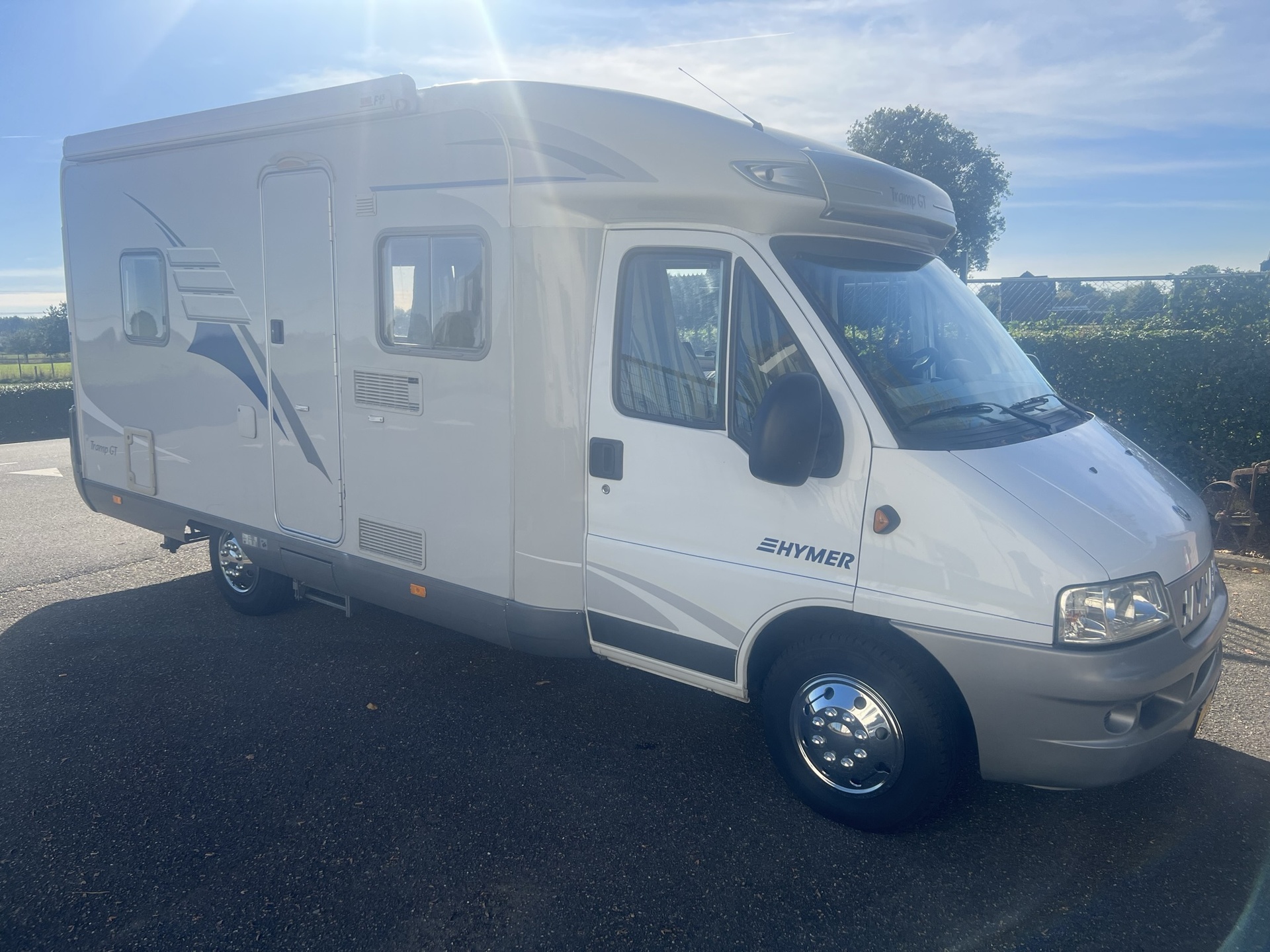 Hymer T 575 GT vast bed - motor airco - 2.8 motor - 128 pk