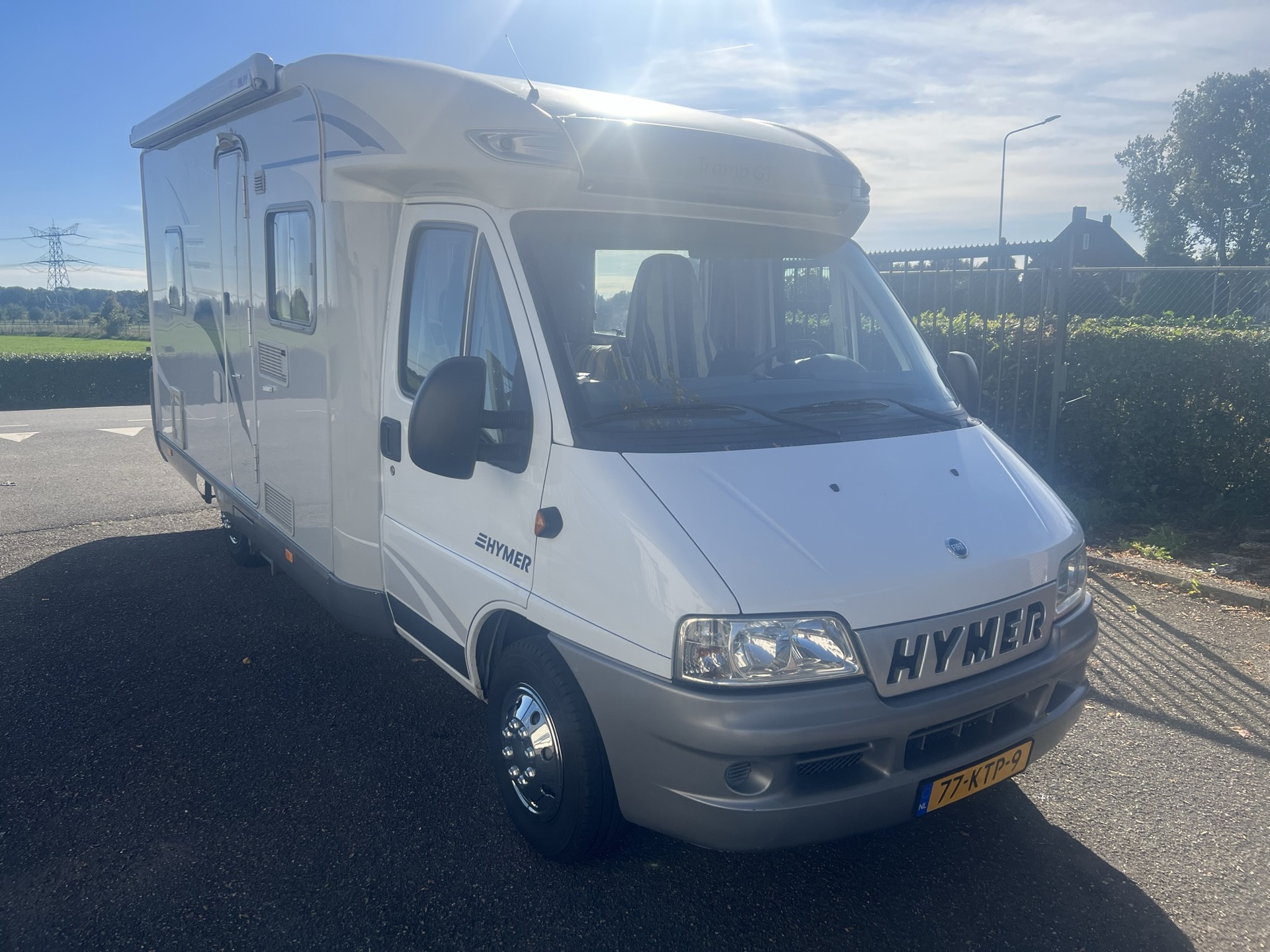 Hymer T 575 GT vast bed - motor airco - 2.8 motor - 128 pk