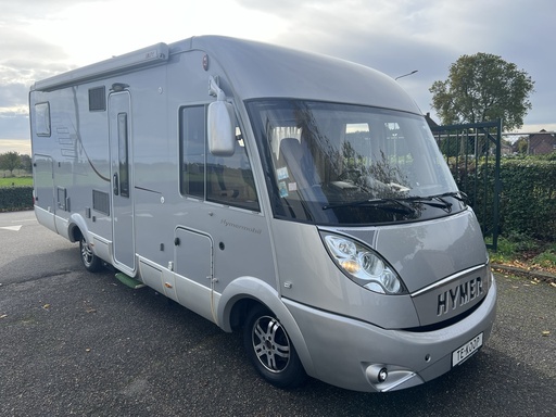 Hymer B 694 SL Silver Edition airco - luchtvering - garage - vast bed