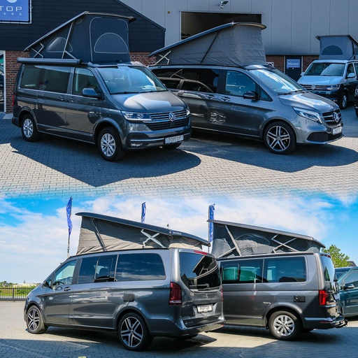 T6 California of toch een Mercedes Marco Polo? Bij ons...