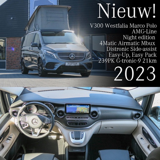 Westfalia Mercedes V300 Westfalia Marco Polo 4-Matic (Verkocht)