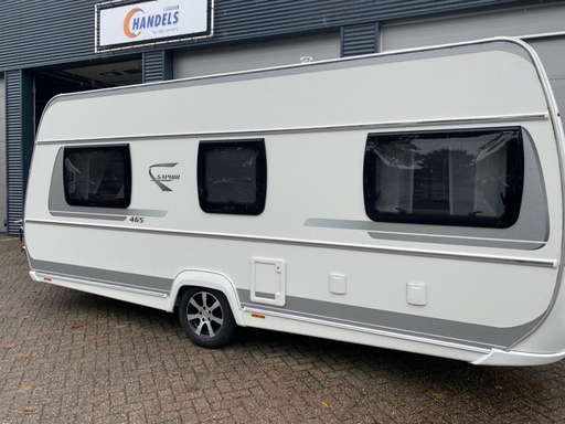 Fendt Saphir 465 TG 2017 mover en Luifel Nieuwstaat