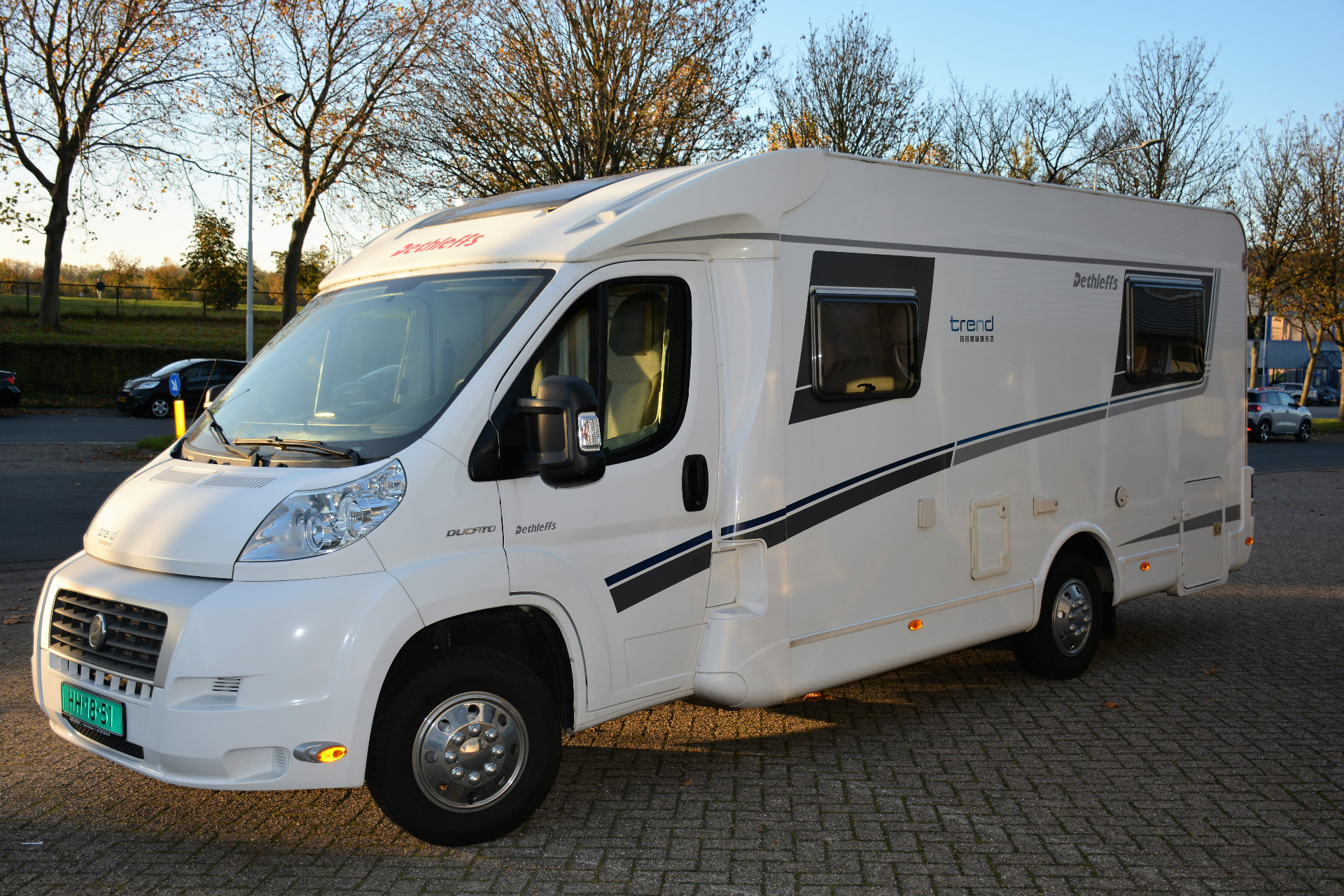 Dethleffs Trend Edition enkele bedden 2013 46000 km