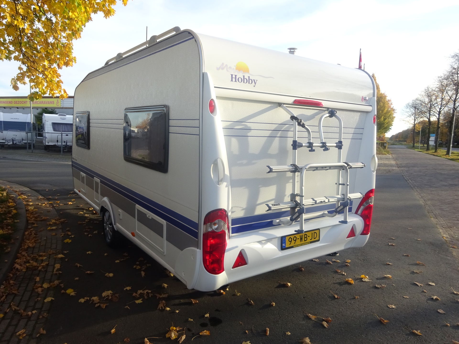 Hobby De luxe 460 LU Enkele Bedden + Mover