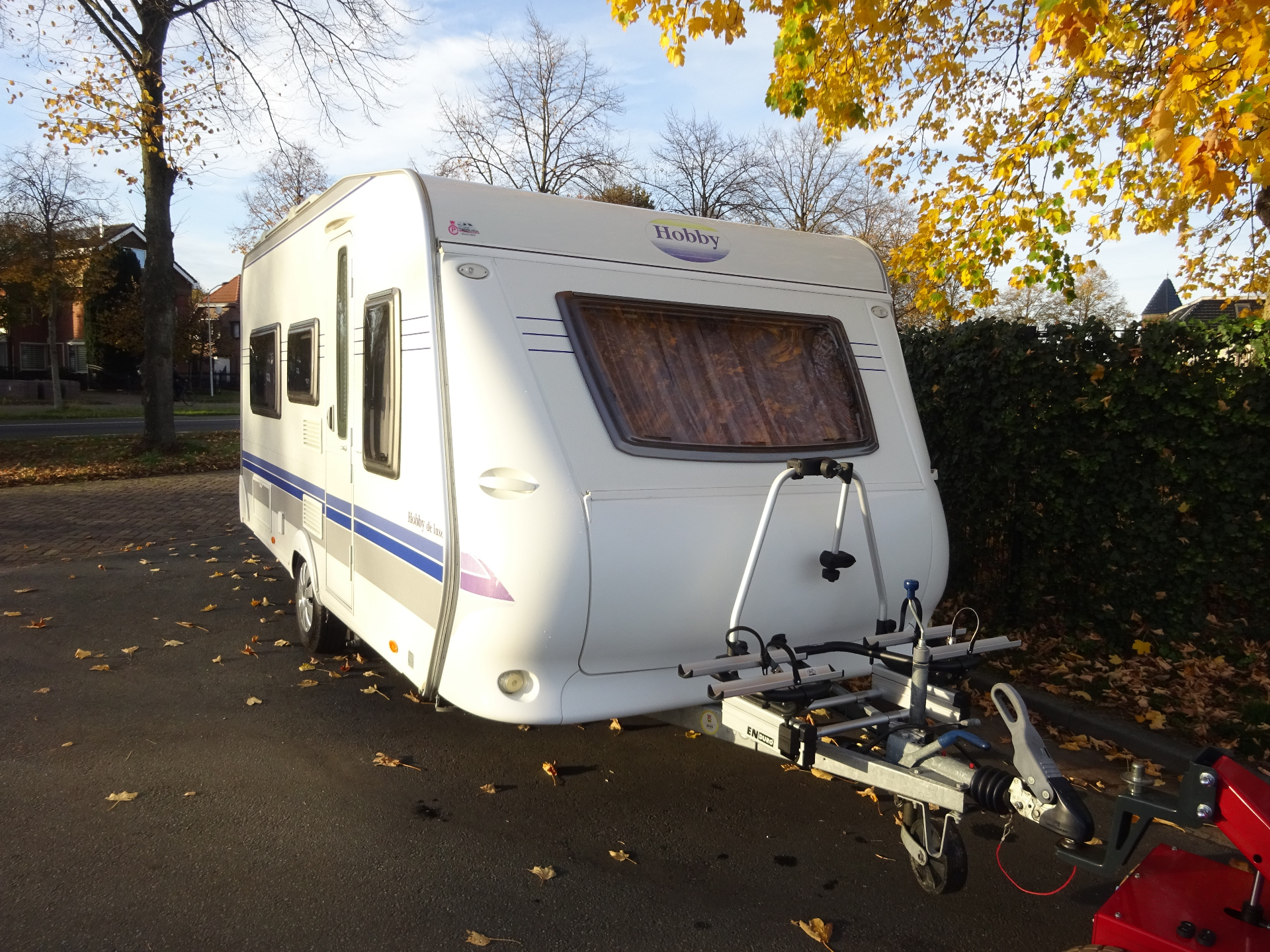 Hobby De luxe 460 LU Enkele Bedden + Mover