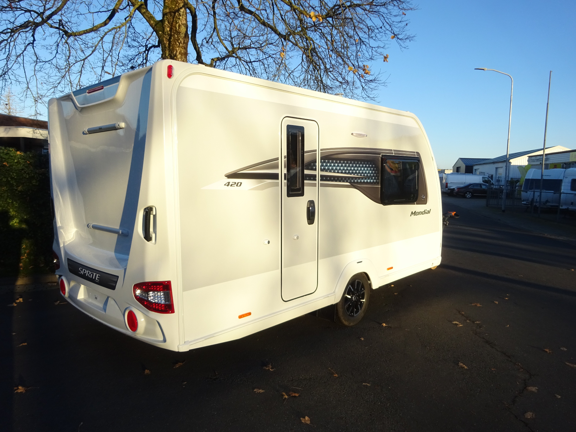 Sprite Mondial 420 SR Enkele Bedden Met Gratis Mover