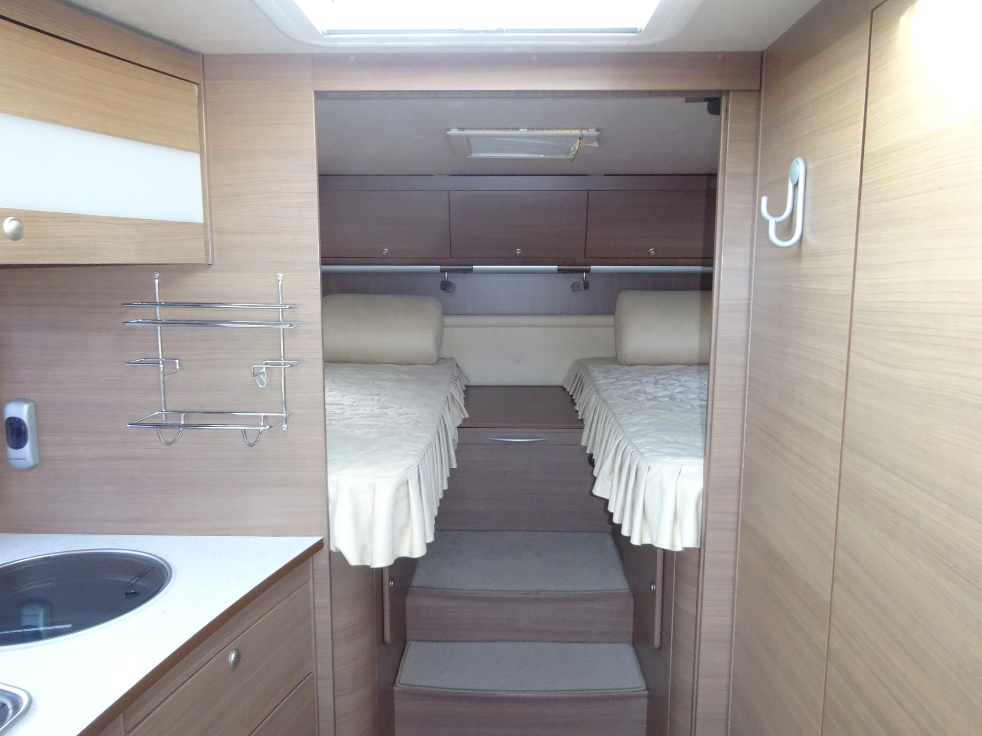 Adria Adiva 543 UL Enkele Bedden +Mover+Vaste Luifel