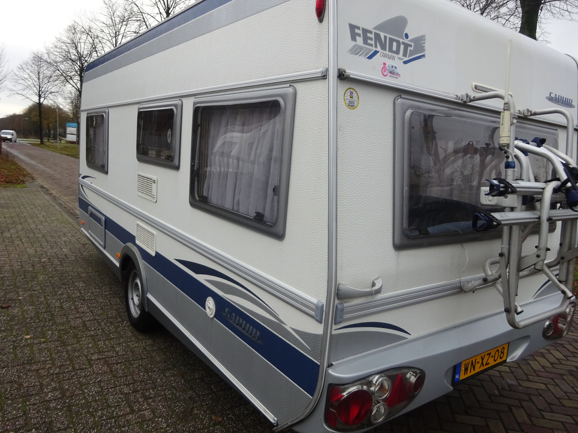 Fendt Saphir 470 Met Vaste Luifel en Mover
