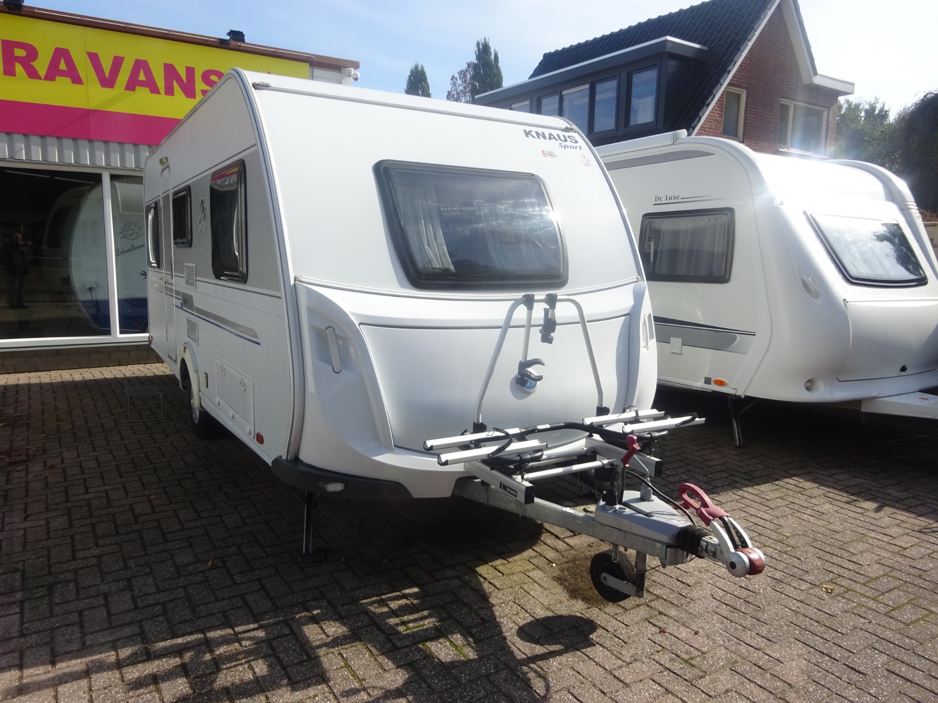 Knaus Sport 500 Enkele Bedden+Rondzit+Mover
