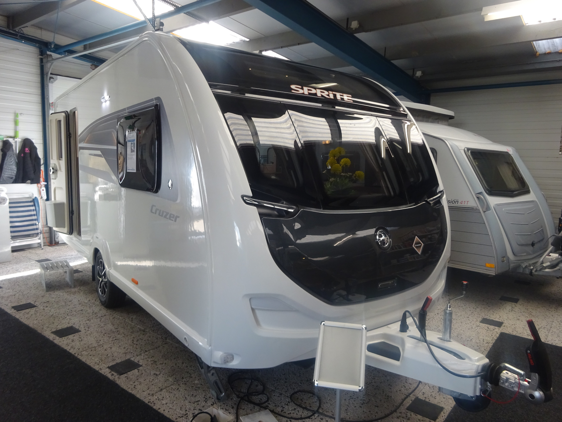 Sprite Cruzer 475 SR Enkele Bedden Grote Badkamer