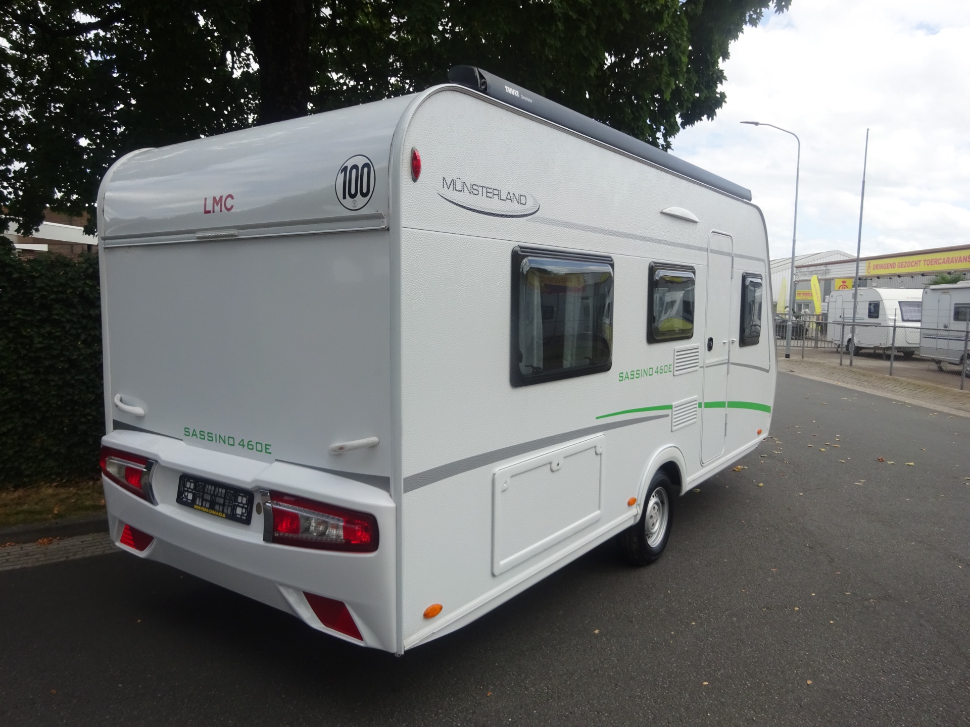 Lmc Sassino 460 LU Enkele Bedden/Vaste Luifel