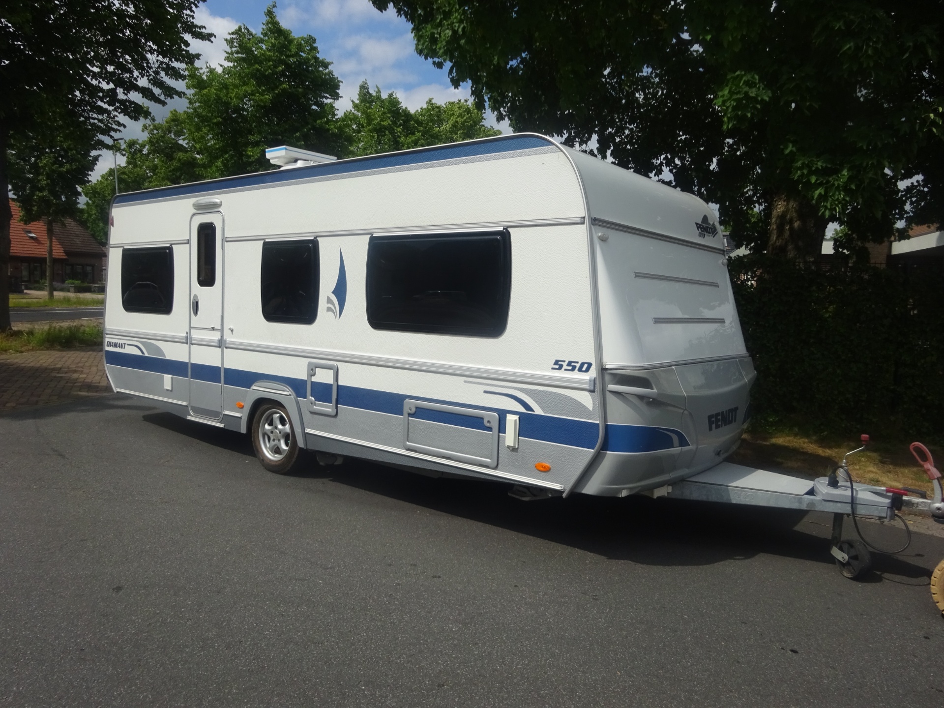 Fendt Diamant 550TG Enkele Bedden + Mover+ Airco