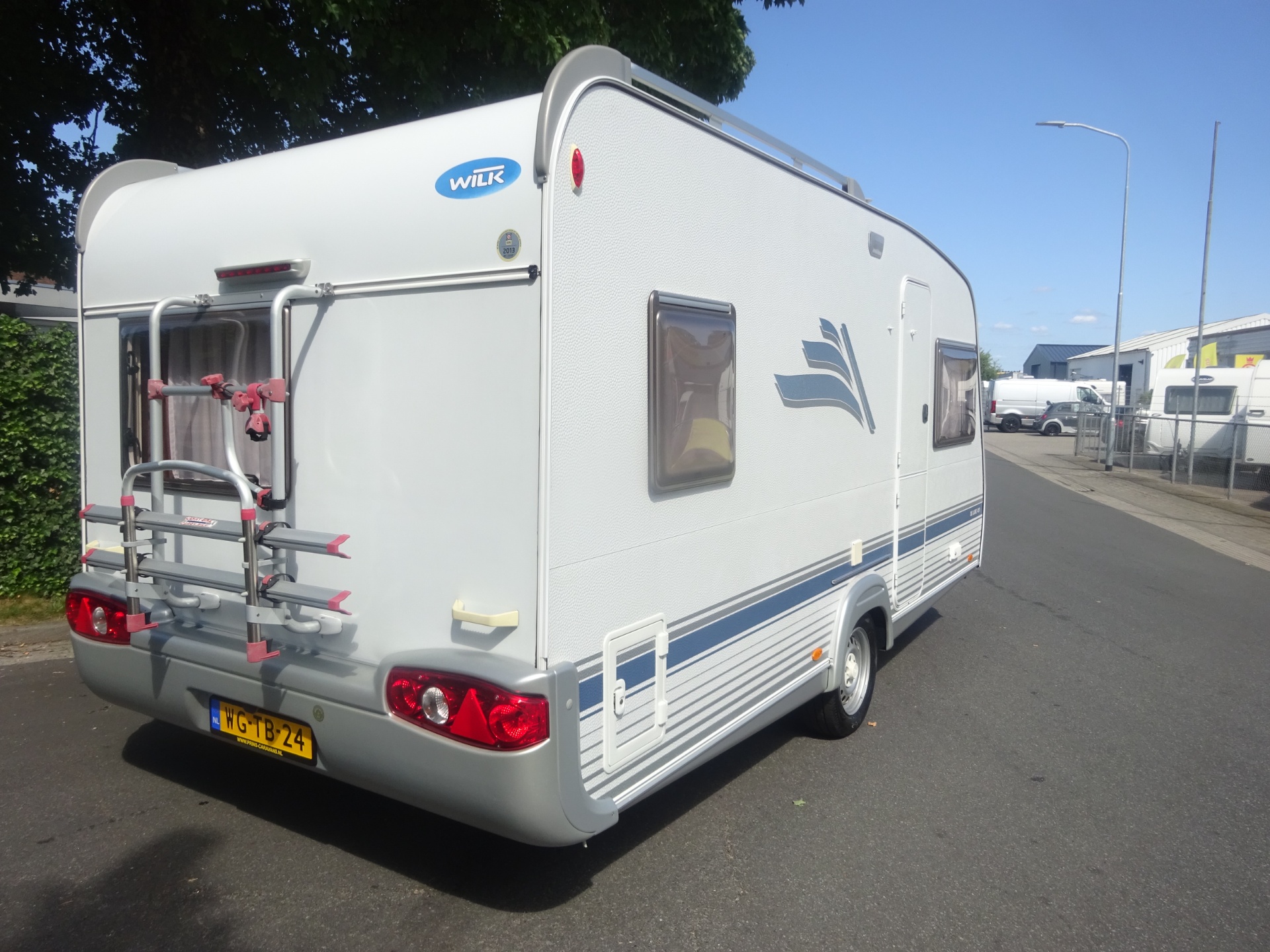 Wilk Blue star 470 Met Frans Bed en Rondzit #NIEUWSTAAT#