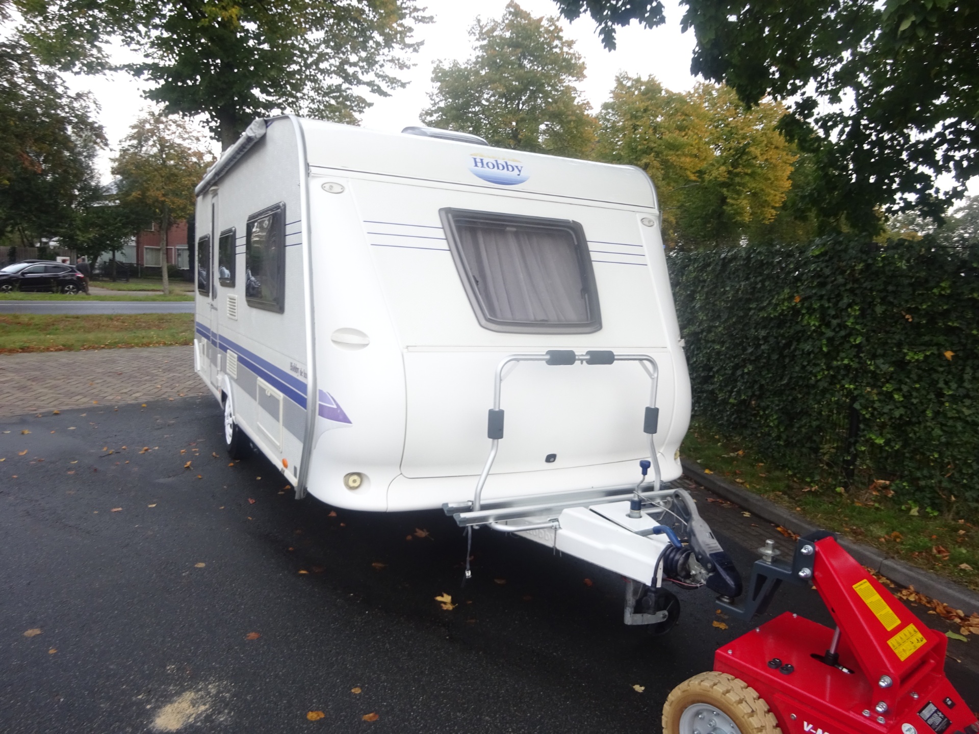 Hobby De luxe 495 UL Enkele Bedden+Mover