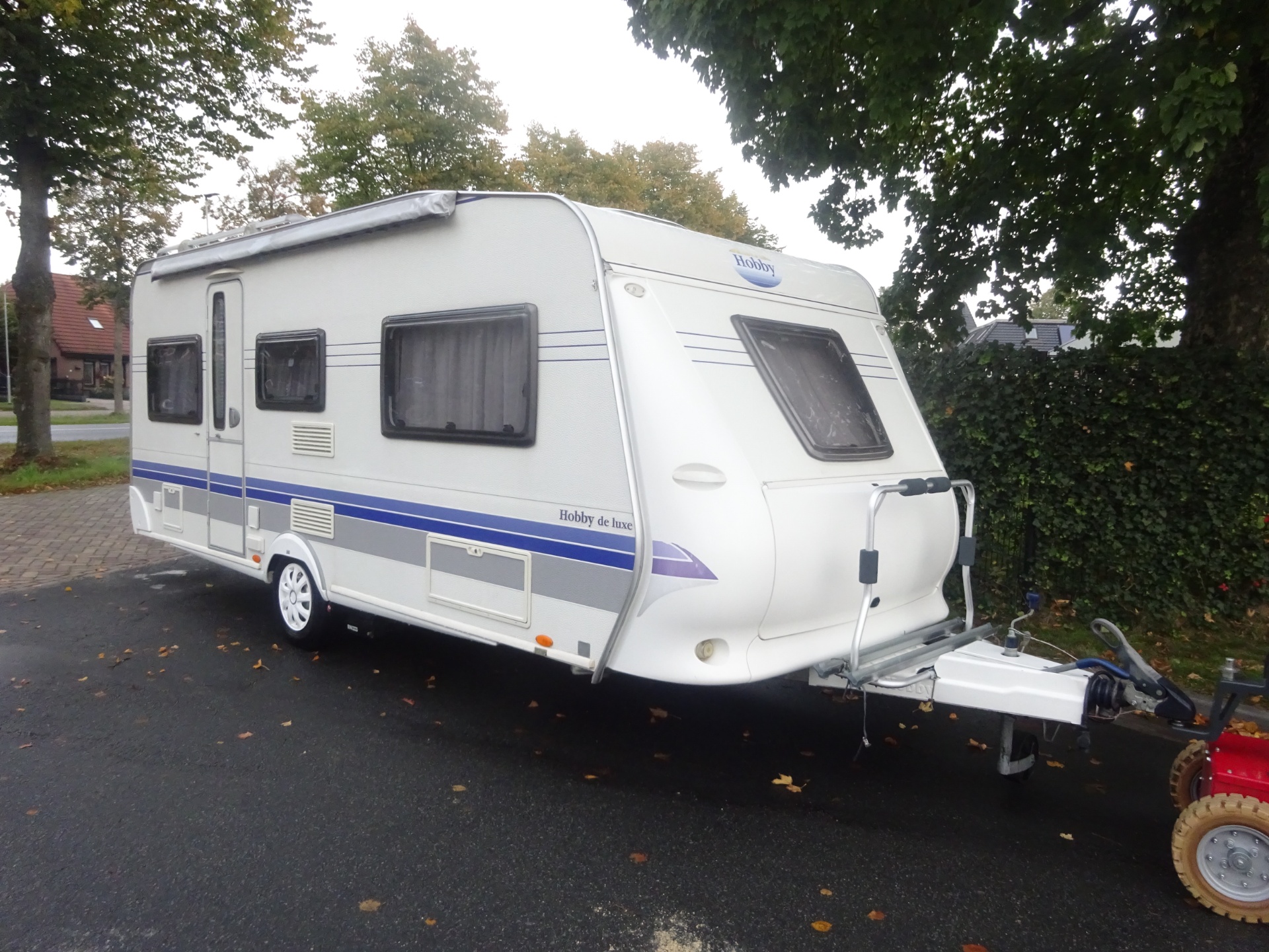 Hobby De luxe 495 UL Enkele Bedden+Mover