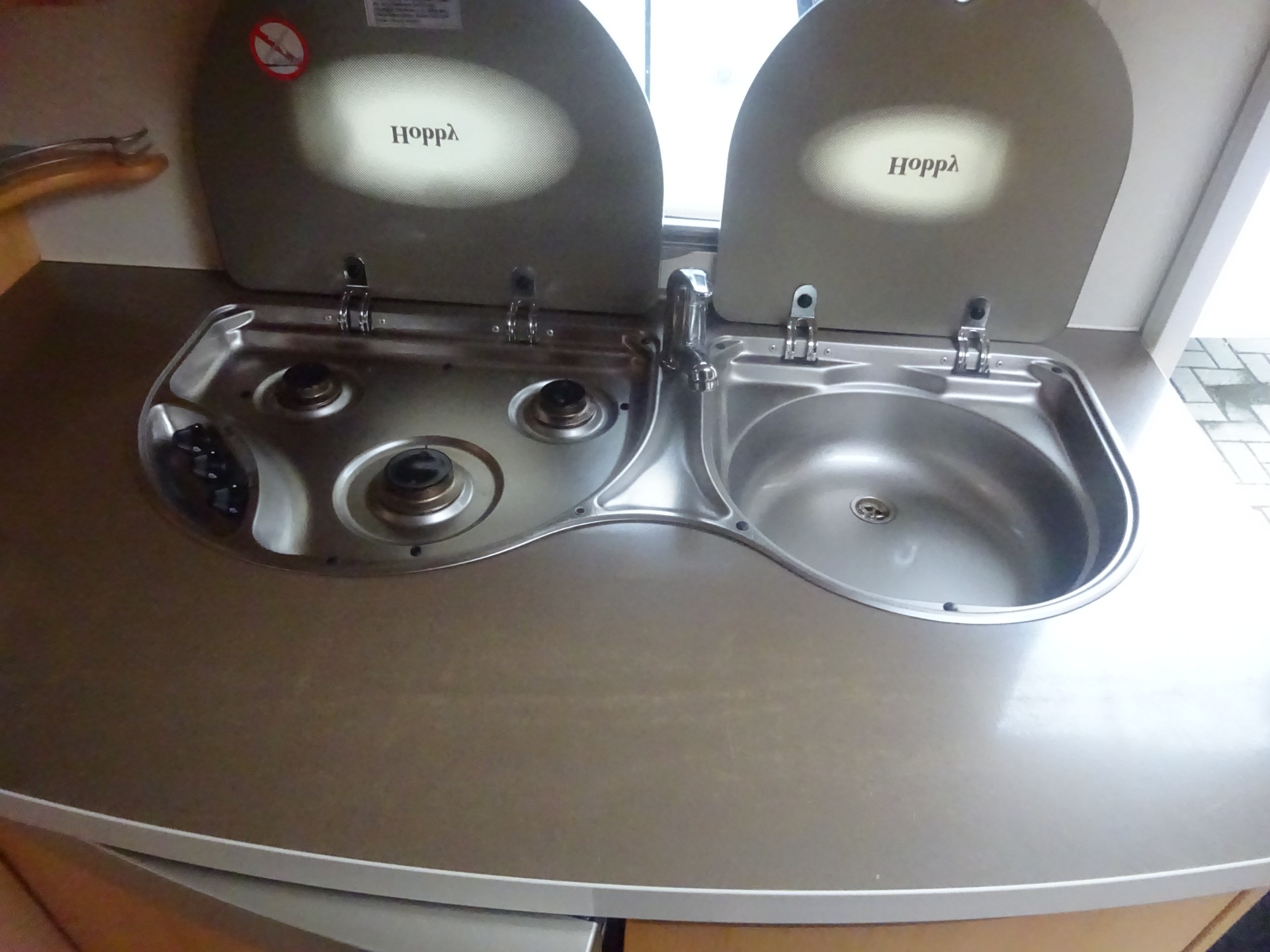 Hobby De luxe 495 UL Enkele Bedden+Mover