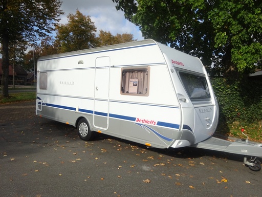 Dethleffs Beduin 510 DB Frans Bed en Rondzit  Zeer Mooie Caravan