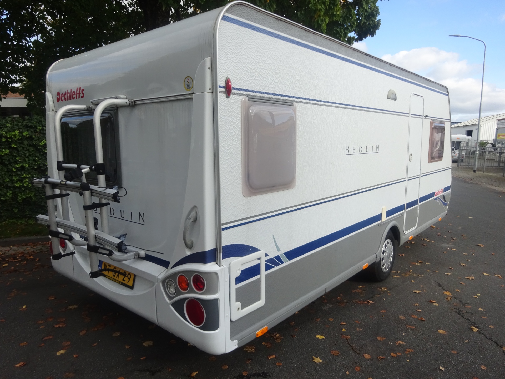 Dethleffs Beduin 510 DB Frans Bed en Rondzit  Zeer Mooie Caravan