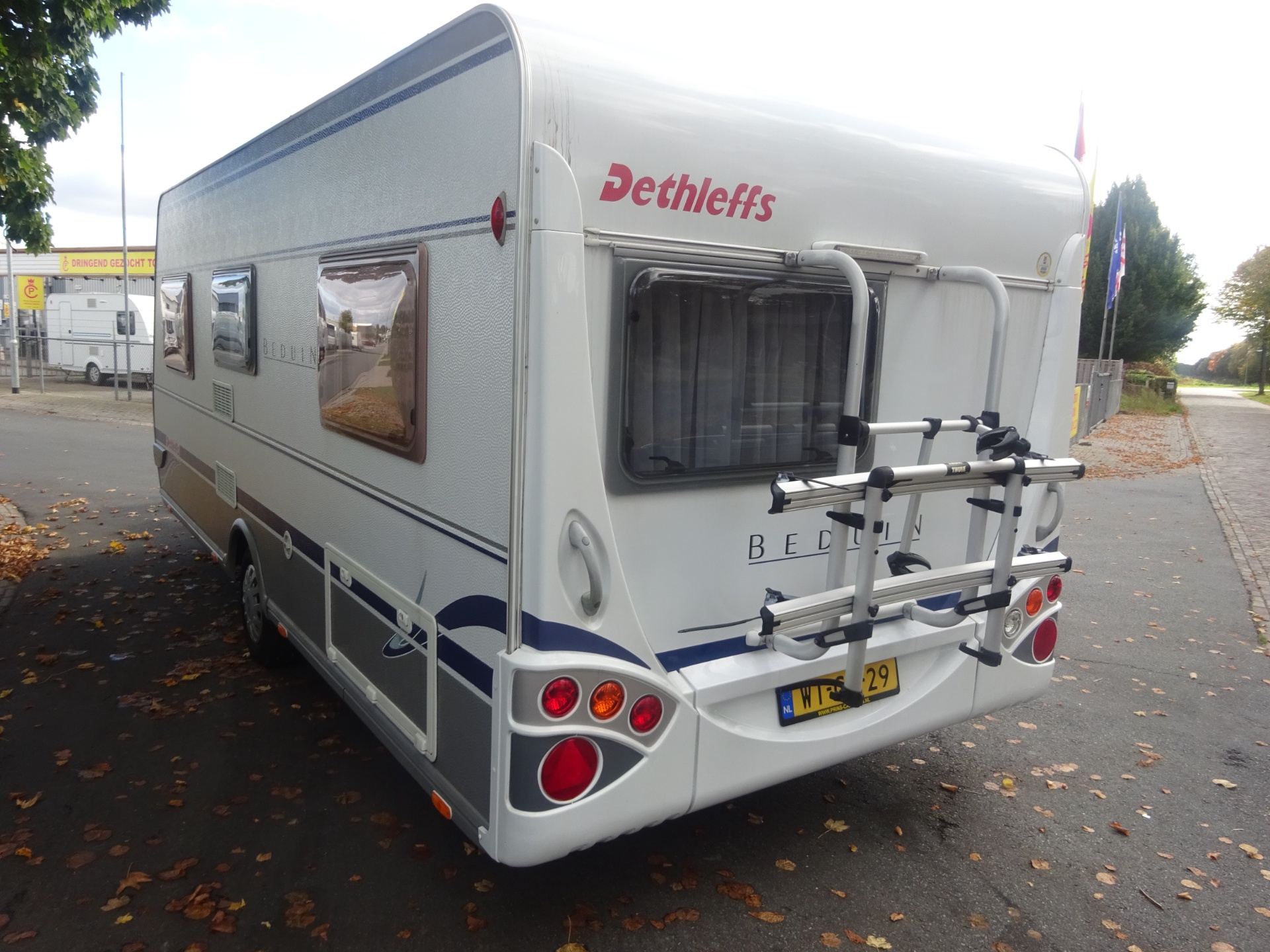 Dethleffs Beduin 510 DB Frans Bed en Rondzit  Zeer Mooie Caravan