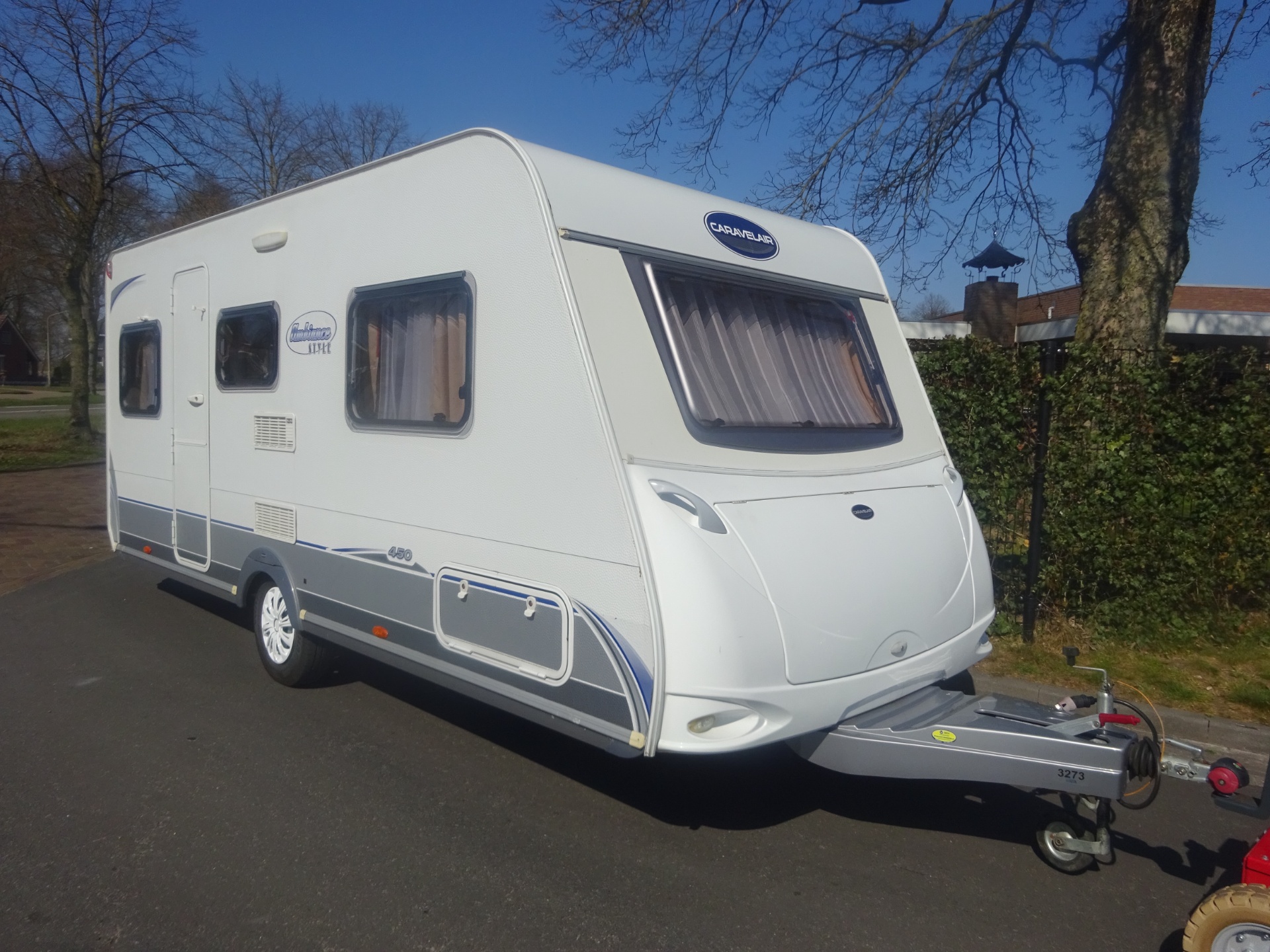 Caravelair Ambiance 450 Enkele Bedden+Mover+ZakLuifel