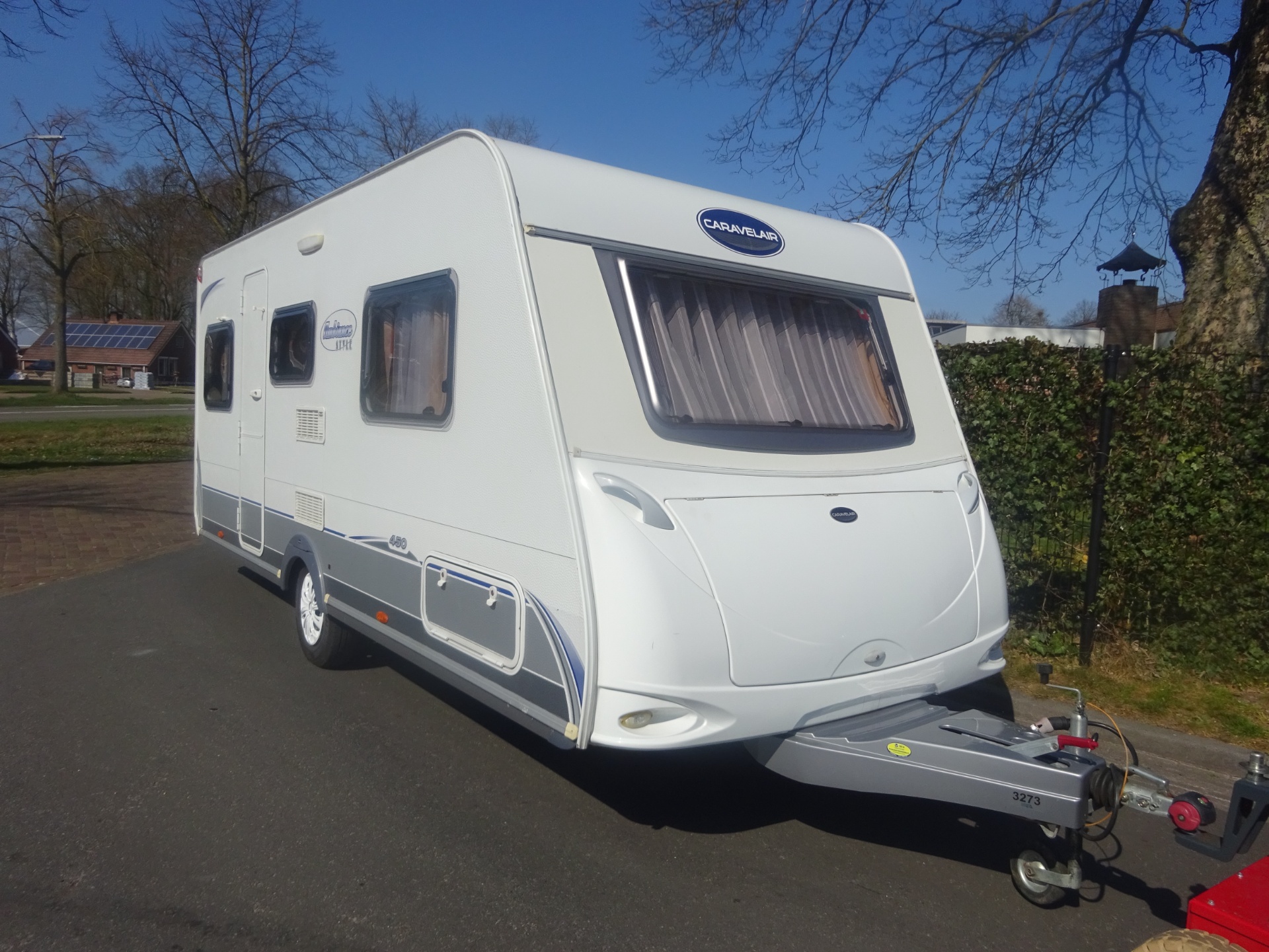 Caravelair Ambiance 450 Enkele Bedden+Mover+ZakLuifel