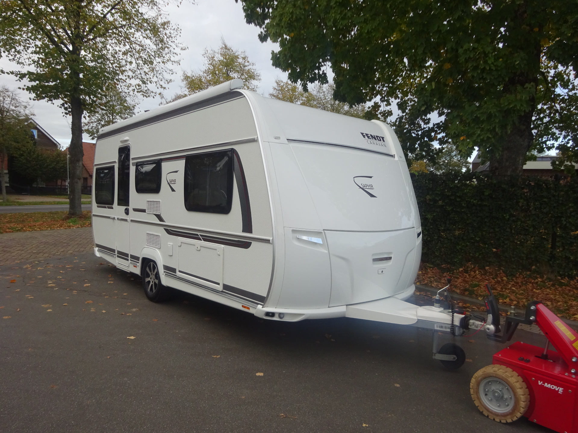 Fendt Saphir 465TG Enkele Bedden Vaste Luifel Mover